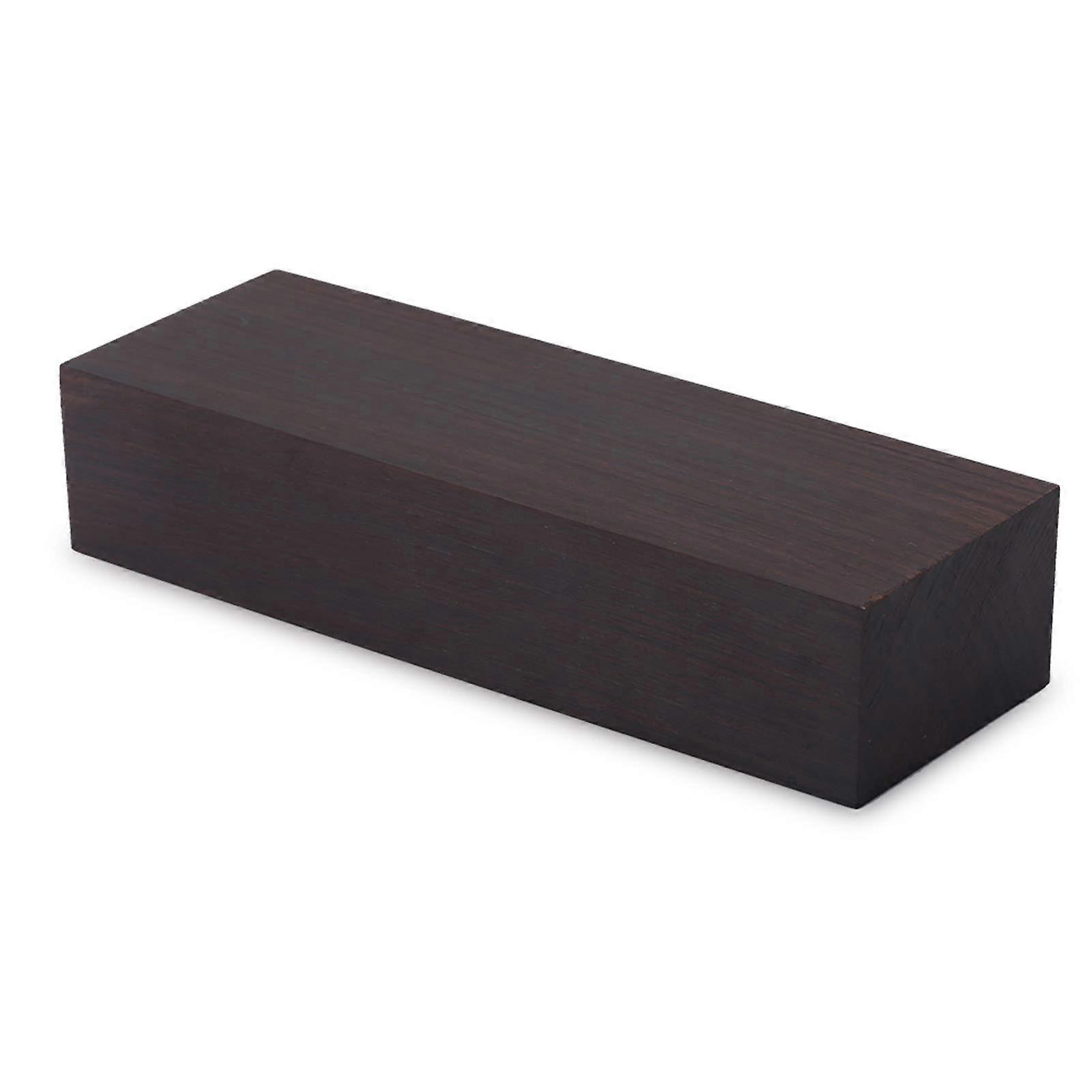 Ebenholzholz Black Wood Blank 12 X 4 X 2.5 Cm DIY Material for Musical Instruments and Tool Inlays