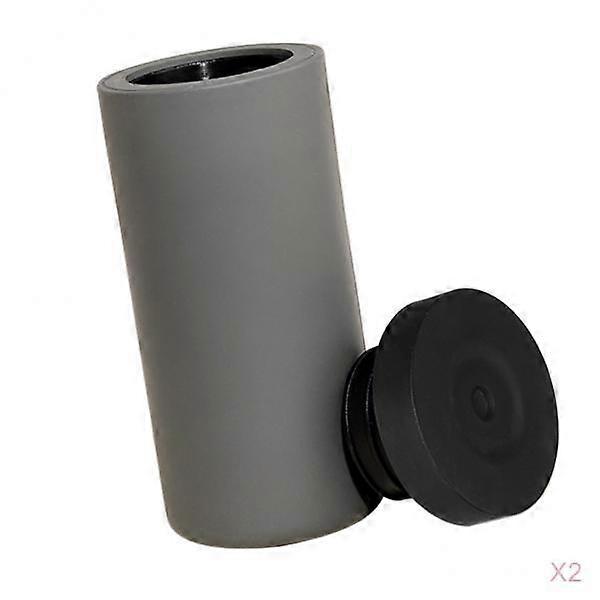 2Pcs Silicone Bottles Leak Proof Toiletry Bottles Containers Shampoo/Liquids