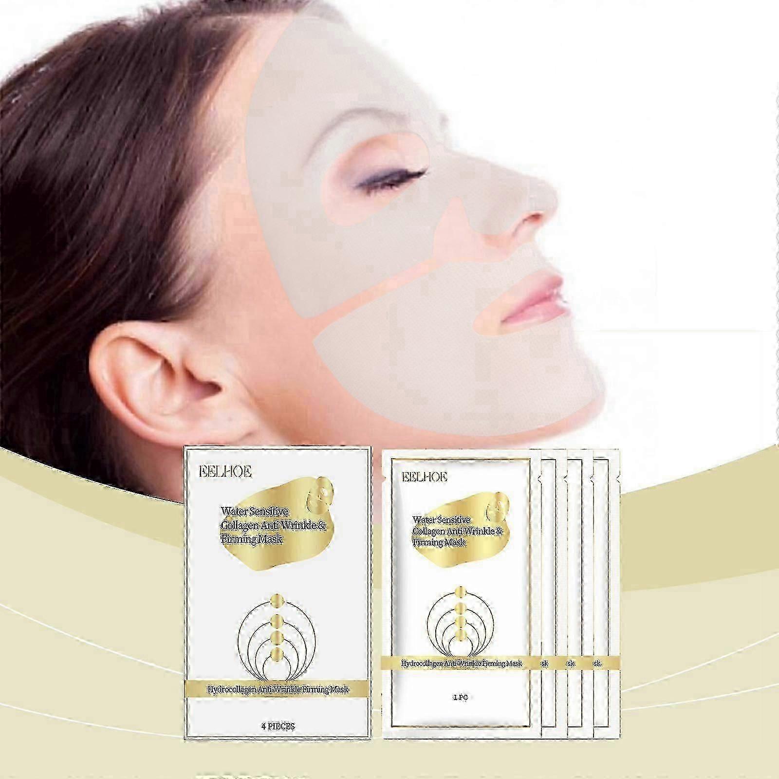 Collagen Anti-Wrinkle Firming Mask, Deep Collagen Anti-Wrinkle Lifting Mask, Moisturizing Collagen Face Mask, Reduce Fine Lines