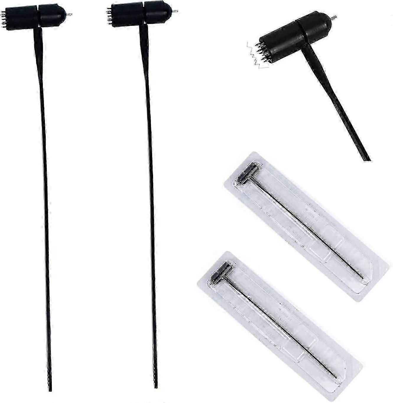 2kpl 7 tähden neula ja luumunkukka ihovasara, musta kauneustyökalu