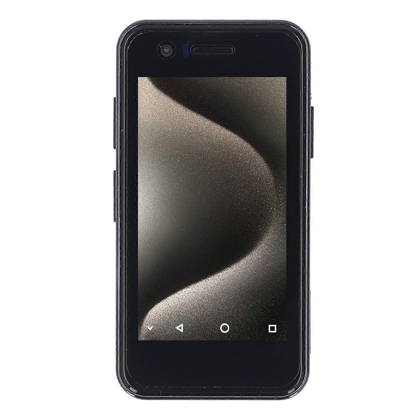 3.5 Inch Smartphone Dual SIM Dual Standby 4GB 64GB 2000mAh 5MP 8MP Cameras Face Unlock Small Touch Screen Phone for Android 10 Dark Blue 