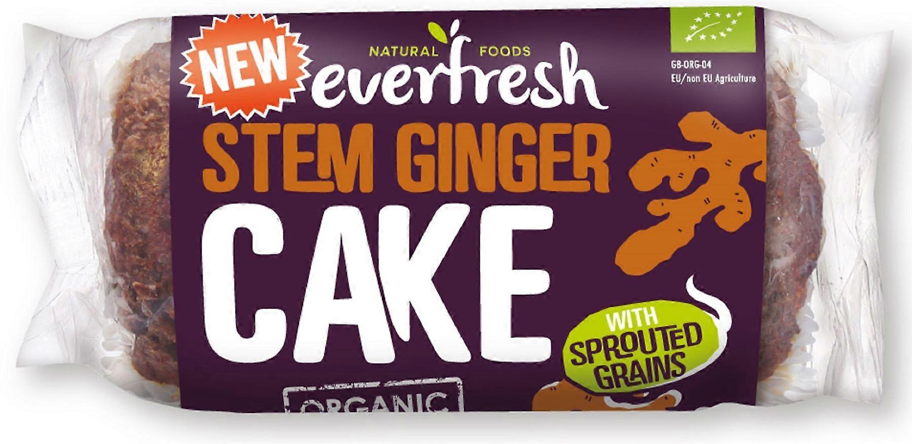 Everfresh Natural Foods Organic Sprouted Stem Ginger Cake 350g