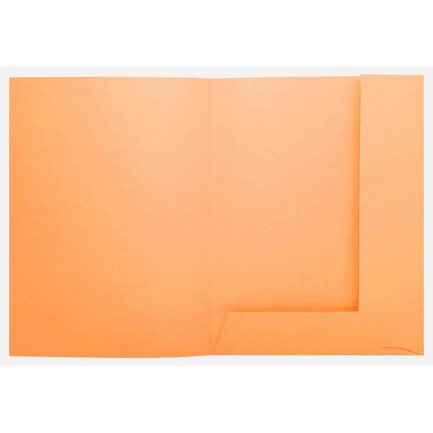 Exacompta 332007E 5x PAQ.50 subcarp. SUPER 210 2 sol. Naran.