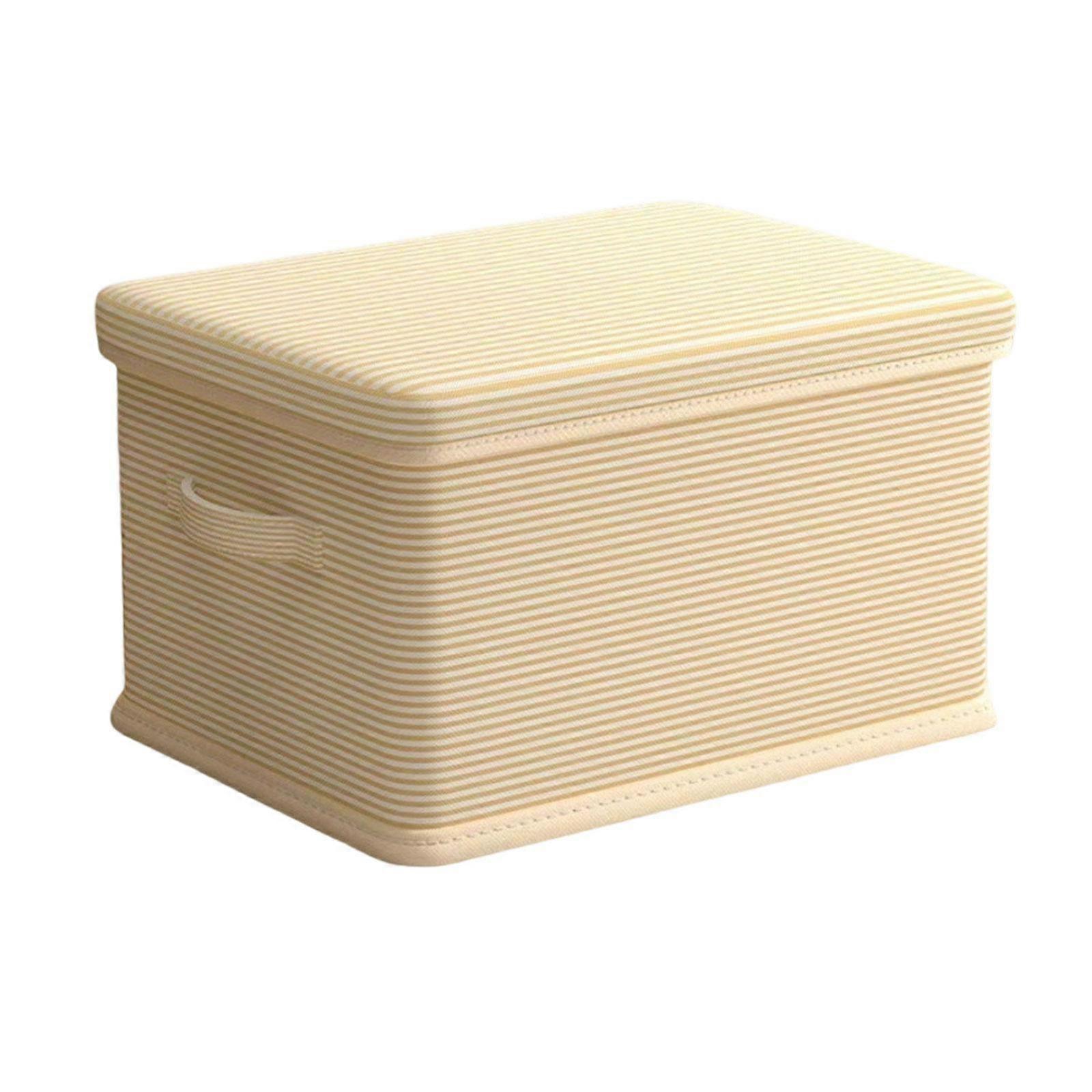 Clothes Storage Bin, Closet Organizer with Lid, Dustproof Versatile Clothes