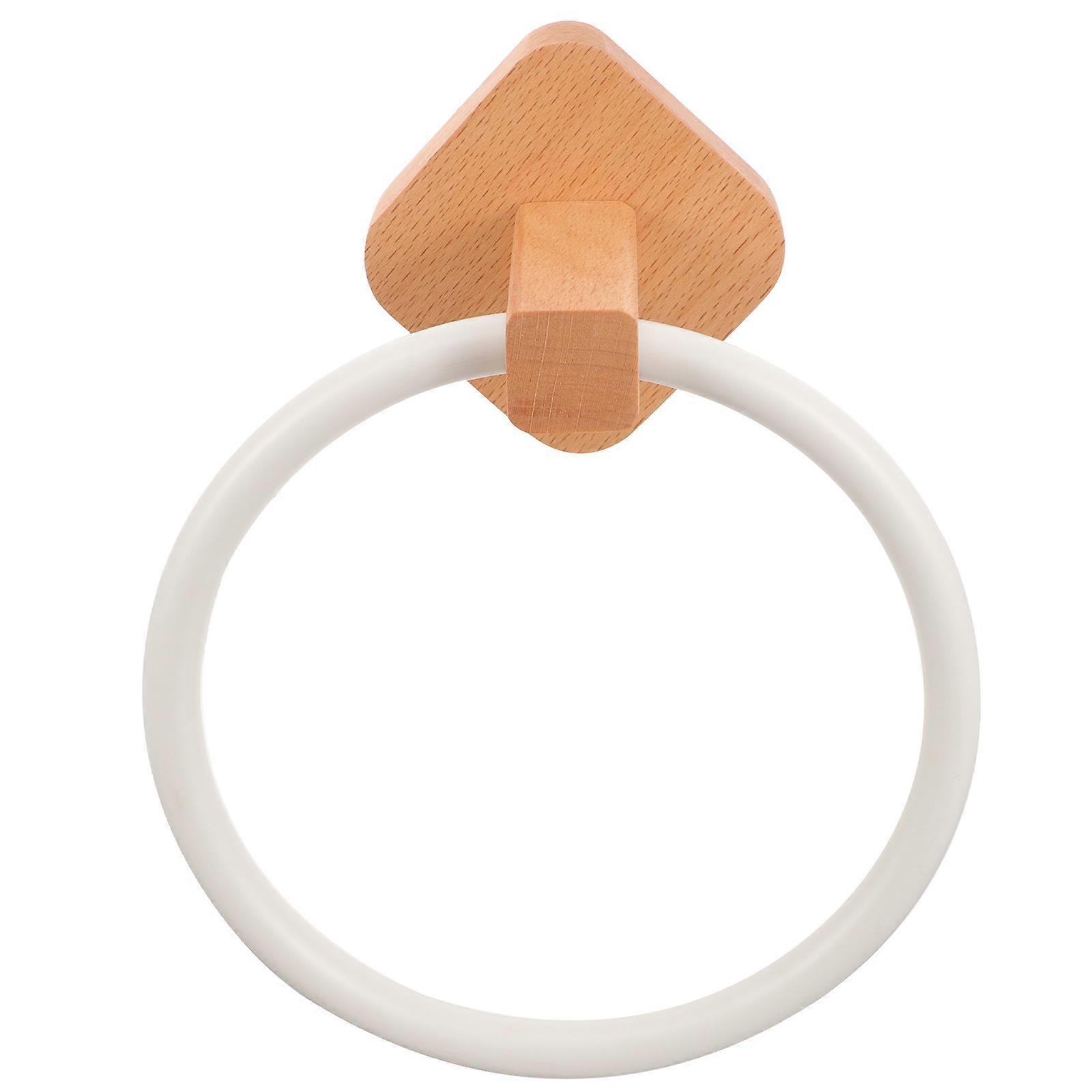 Bathroom Towel Hanger Wood, Classic Style with Outstanding Durability