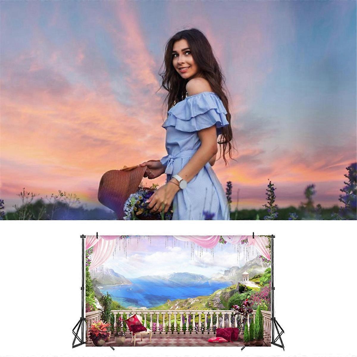 210X150Cm Group Photo European Style Photography Background Cloth, C