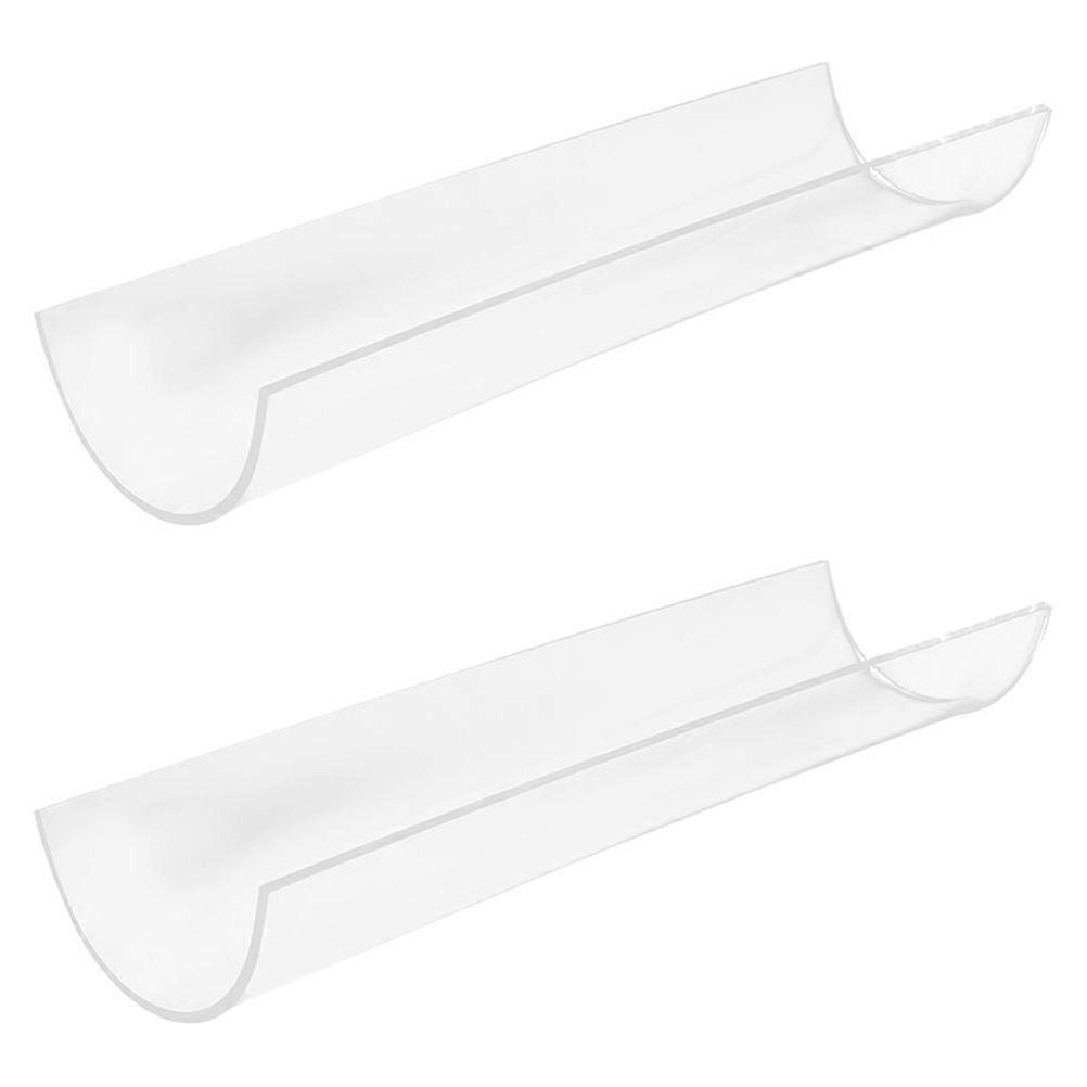 2 Pcs Essential Acrylic U-Shaped Cake Roll Mold for Swiss Roll Baking U-Shaped Cake Roll Organizer Swiss Roll Baking Tool for Home