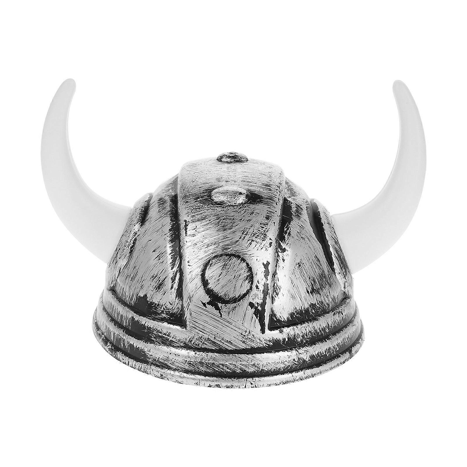 Viking with Horns Decorative Ox Horn Hat for Masquerade, Dance Parties, and Themed Events Unique Party Accessory