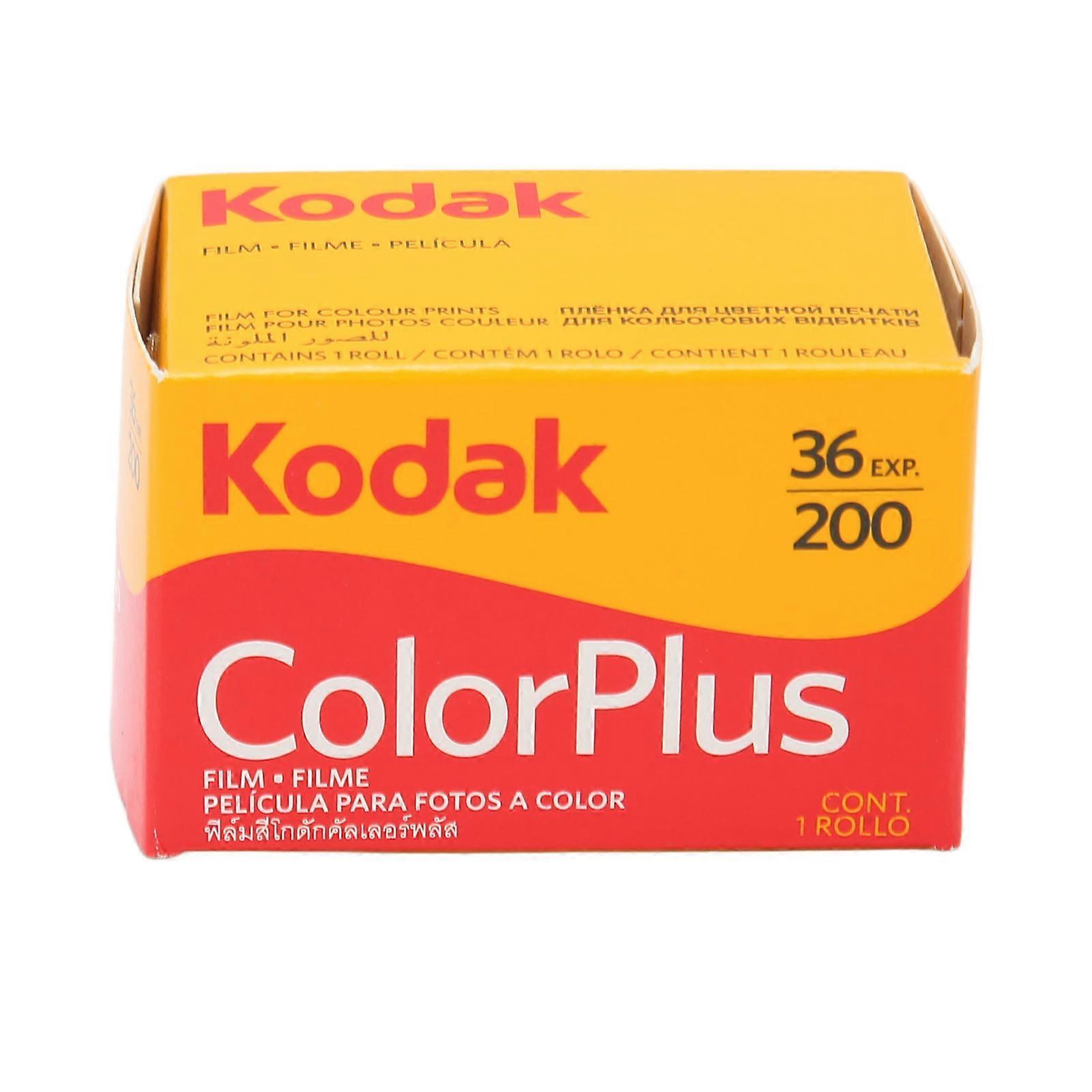 35mm Color Film ISO 200 36 Exposures High Resolution HD Color Negative Film for Kodak Cameras