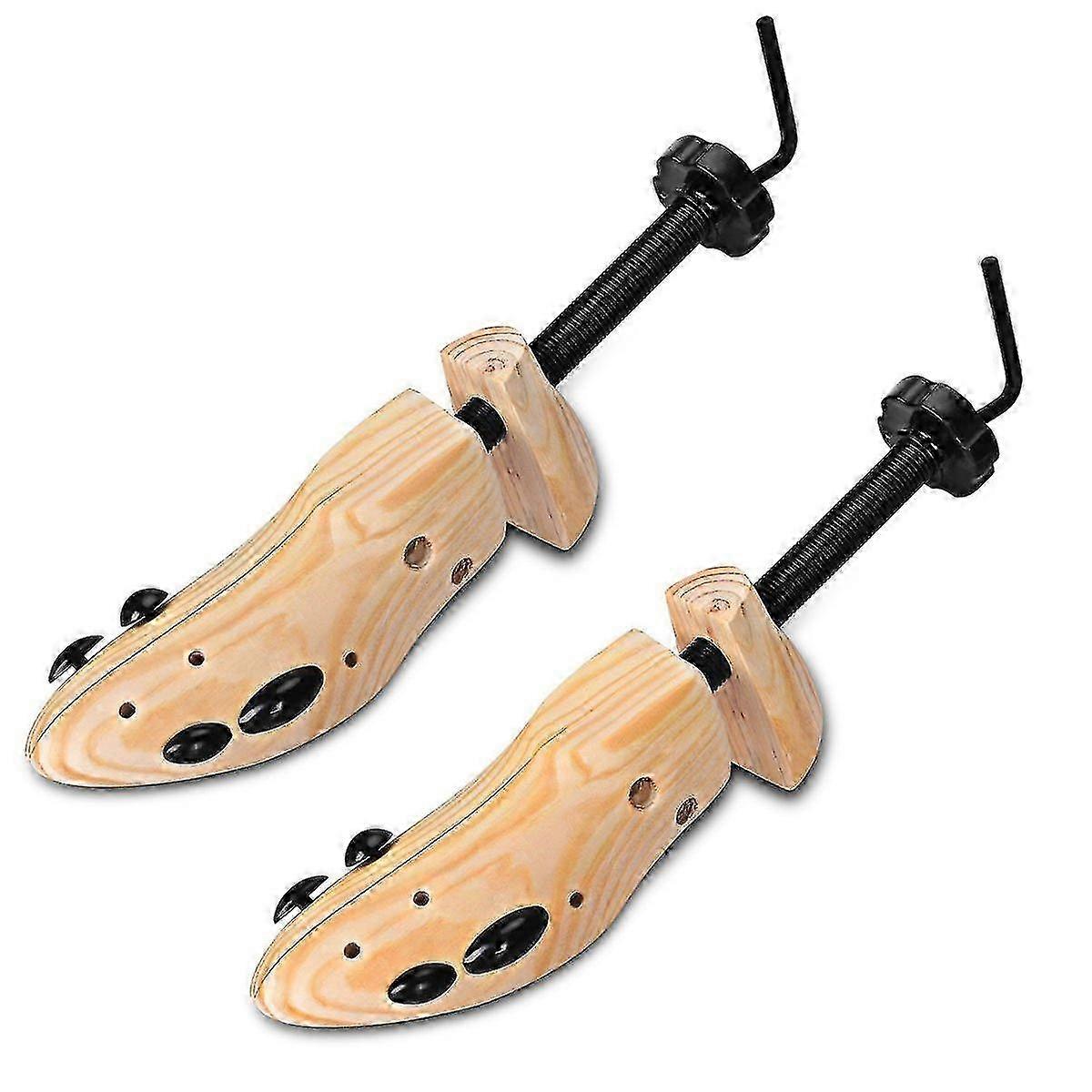 Zwei-Wege-Schuhspanner Schuhspanner Naturholz 2er-Set für Unisex