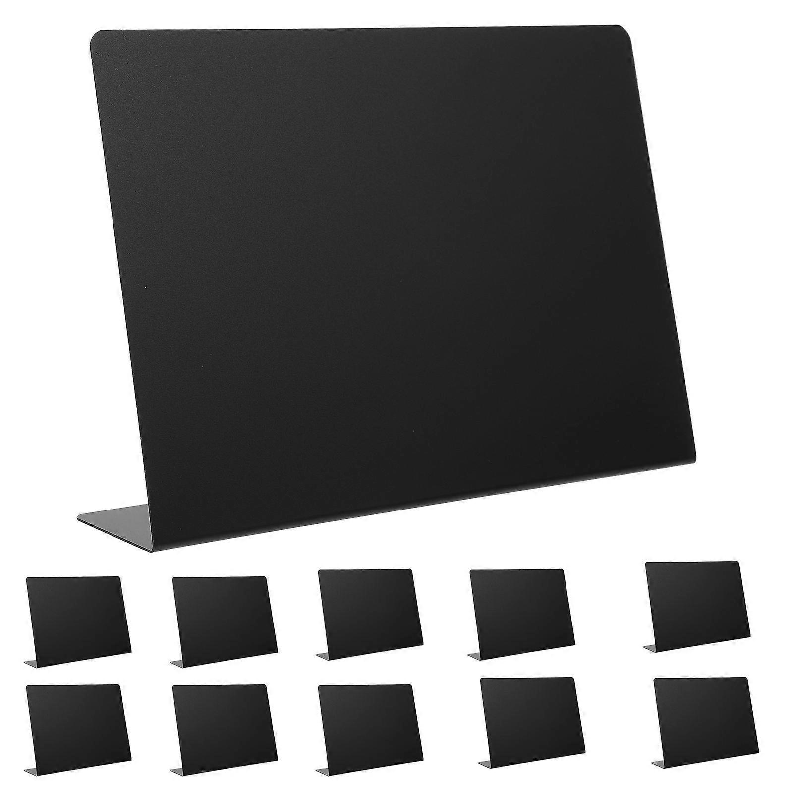 Writing Chalkboards Mini Chalkboards Home Decoration Plastic Material 12Pack