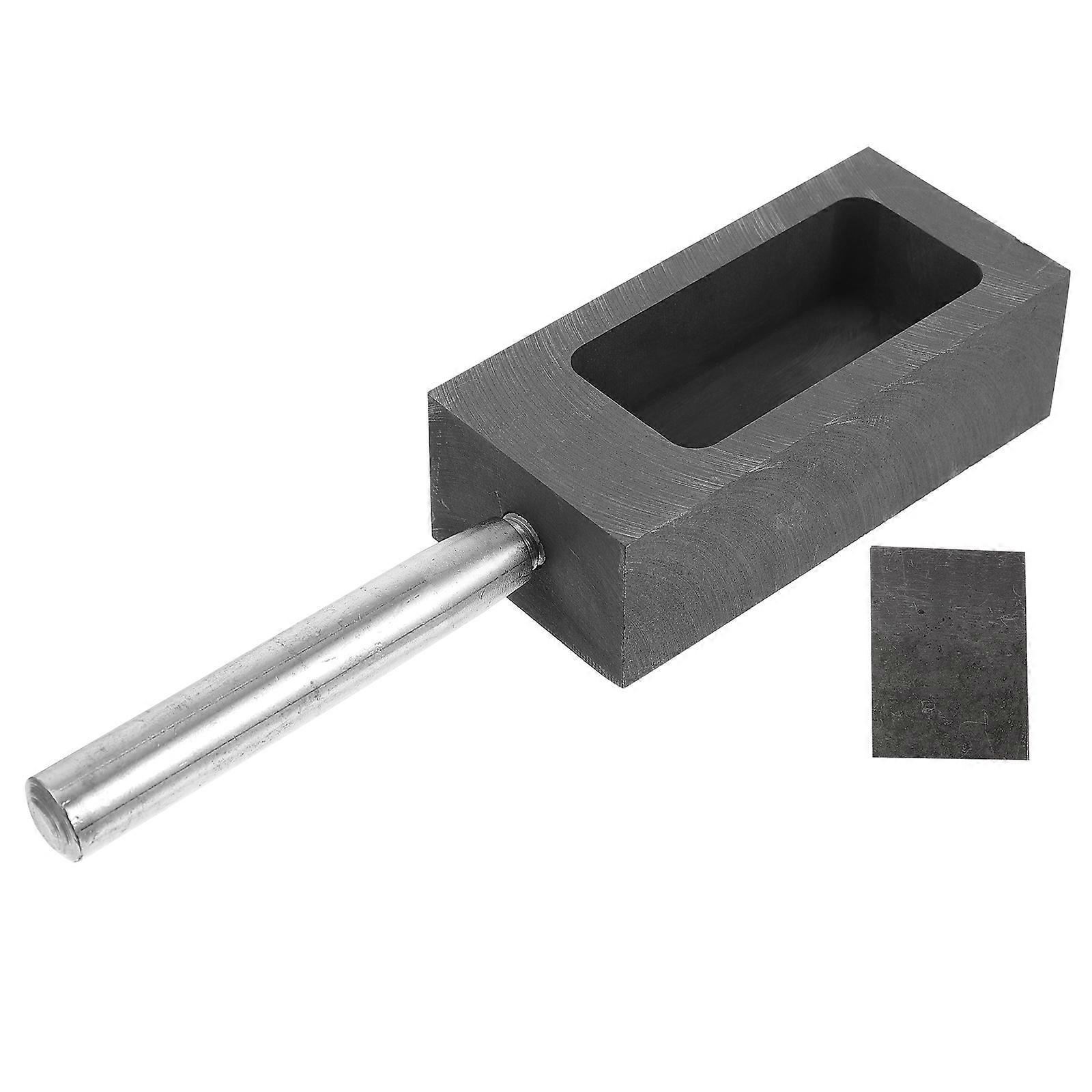 Torch Melting 1Set Easy Casting Graphite Ingot Mold for Labs