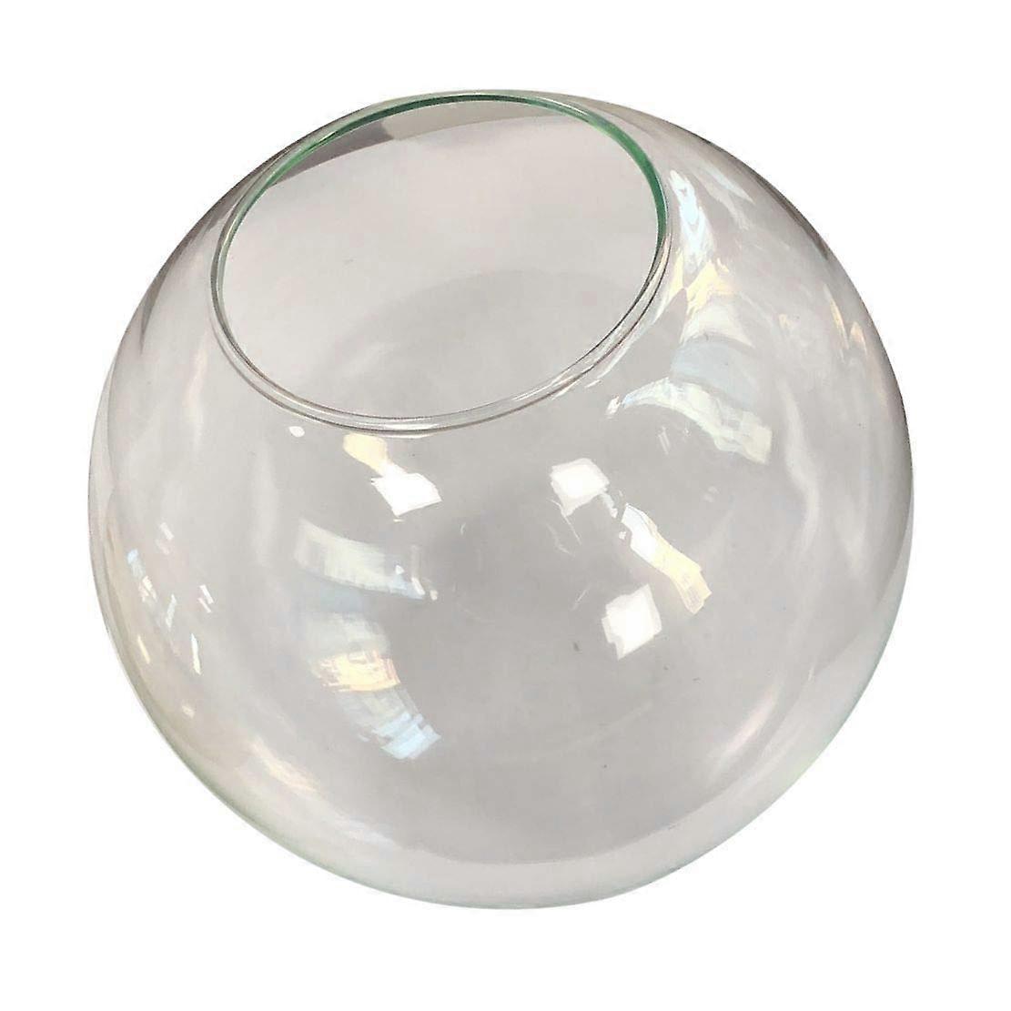 Lighting Replacement Glass Globe for Pendant Lights, Modern Glass Lampshade, Easy Install, Clear