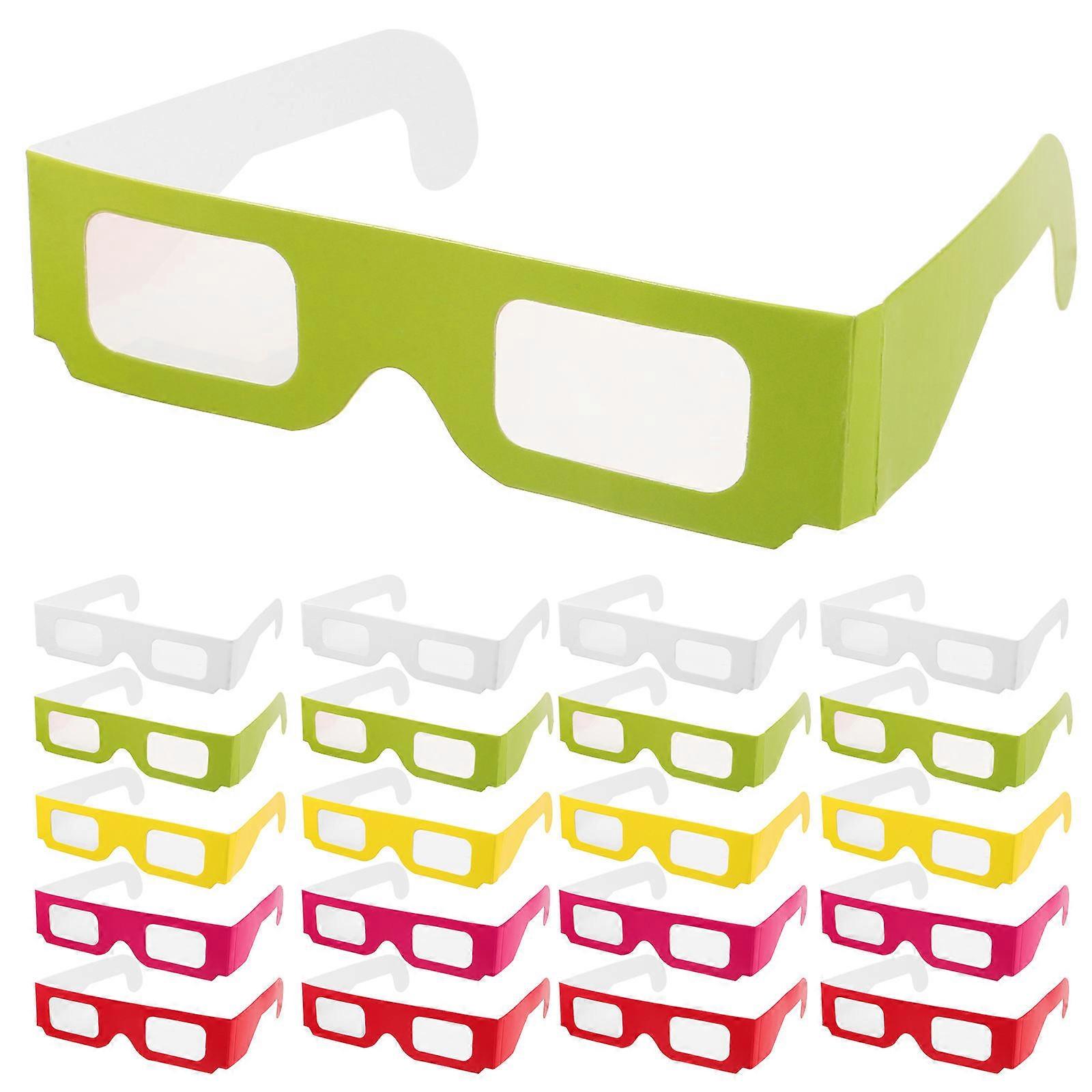 20pcs Colorful Glasses Party Favors for Birthdays, Concerts, Festivals, and Classroom Rewards