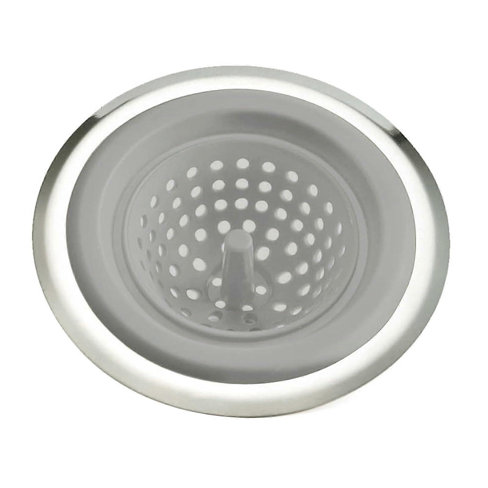 Silicone Kitchen Sink Strainer with Handle, Clog Drain Protection for Bathroom and Kitchen