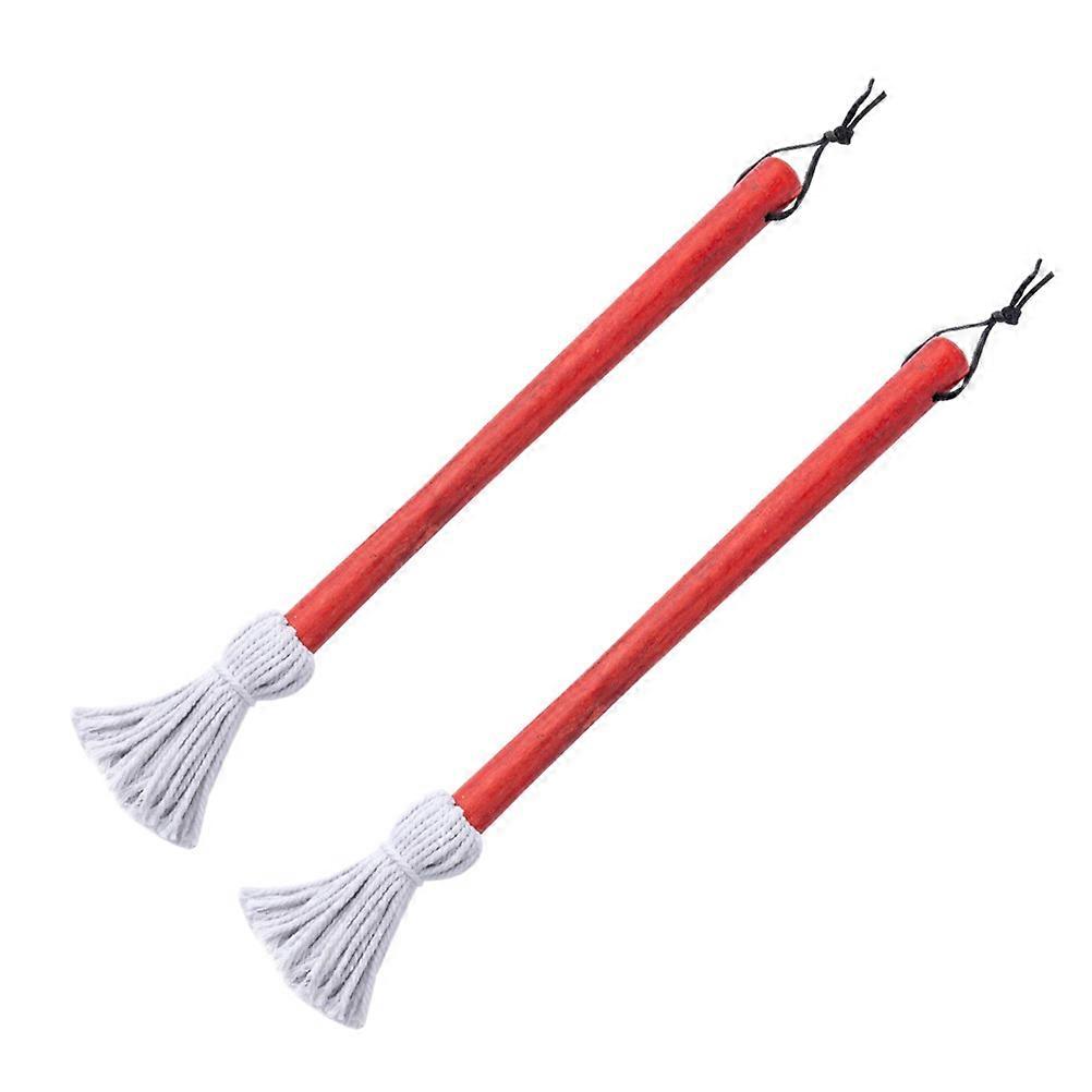 Basting Mops Barbecue Sauce Brushes Practical Design For Barbecuing Assorted Color 2Pcs