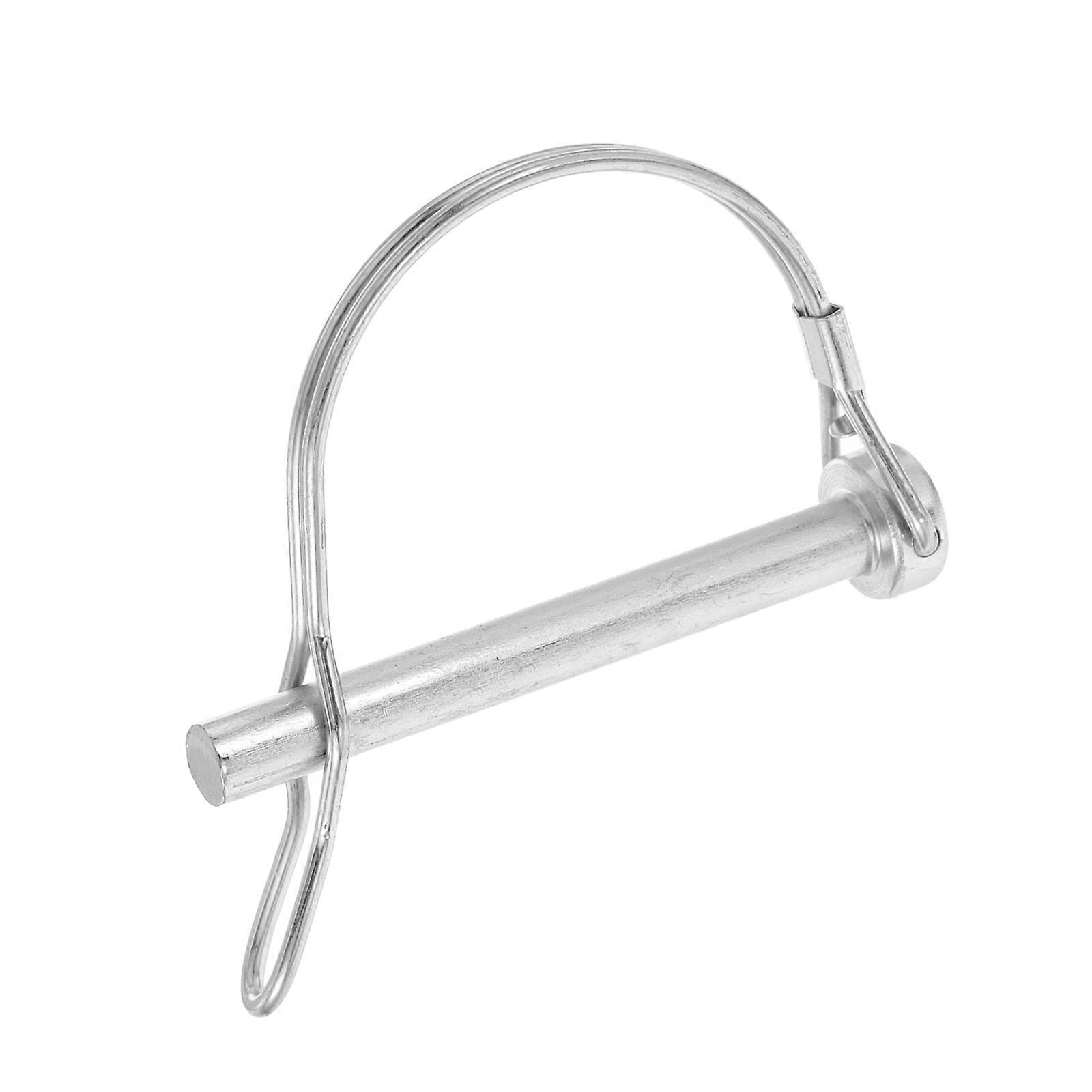 Tow Hitch Lock Safety Coupler Pin Durable Trailer Pin Lock Secure Connection Effortless Installation Fits Trailer Couplers Heavy Duty Design Enhanced