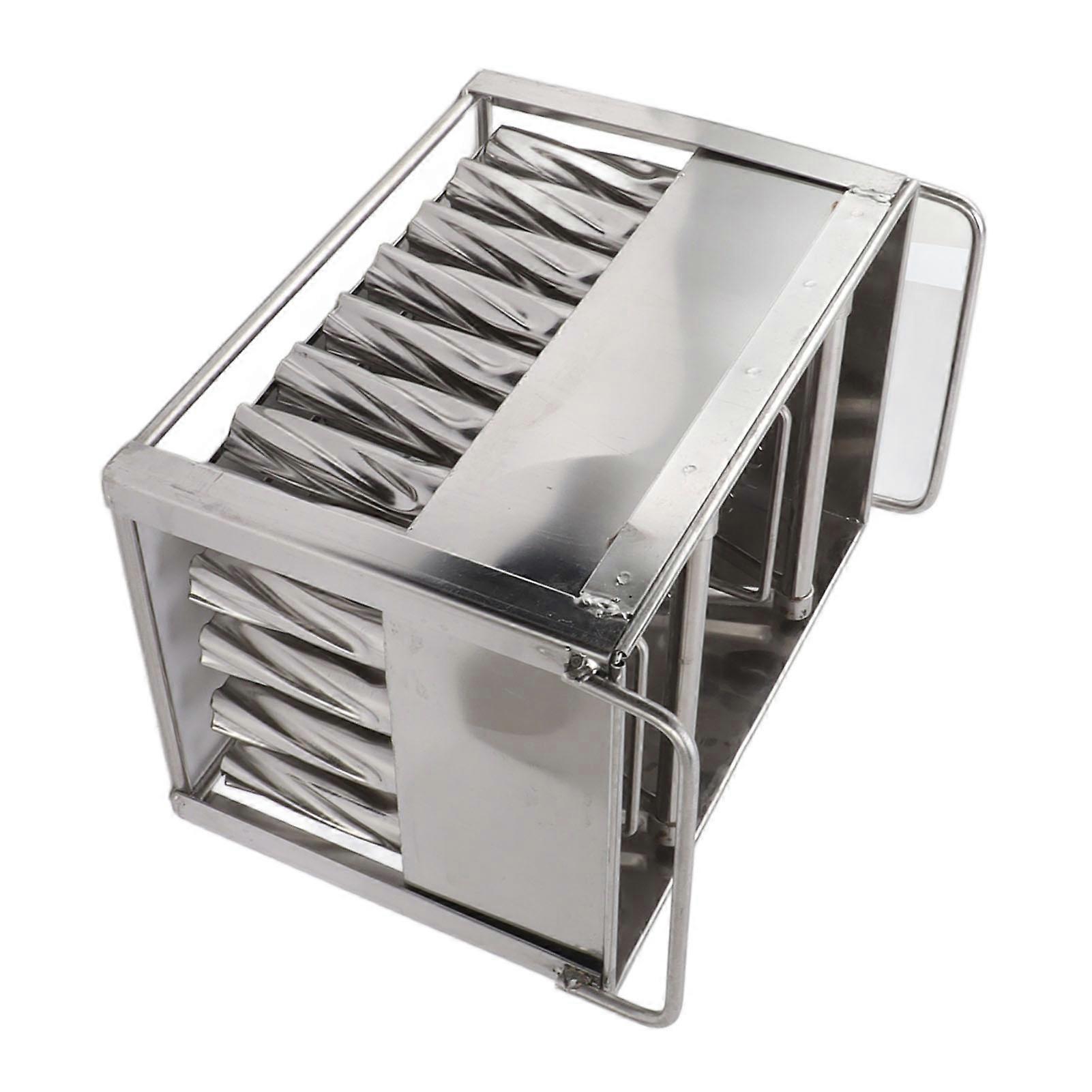 40 sztuk forma do lodów ze stali nierdzewnej proste czyszczenie 40 wnęk forma do robienia lodów dla majsterkowiczów 58 ml 