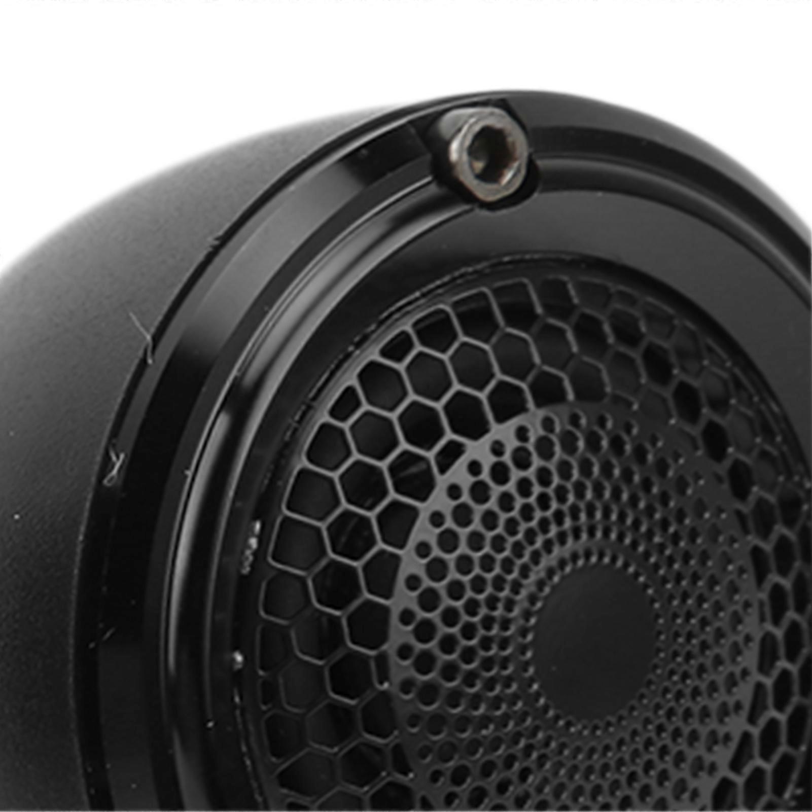 Pair Car o Speaker 4in Round 92dB 12V 150W High Sensitivity Sound System Universal