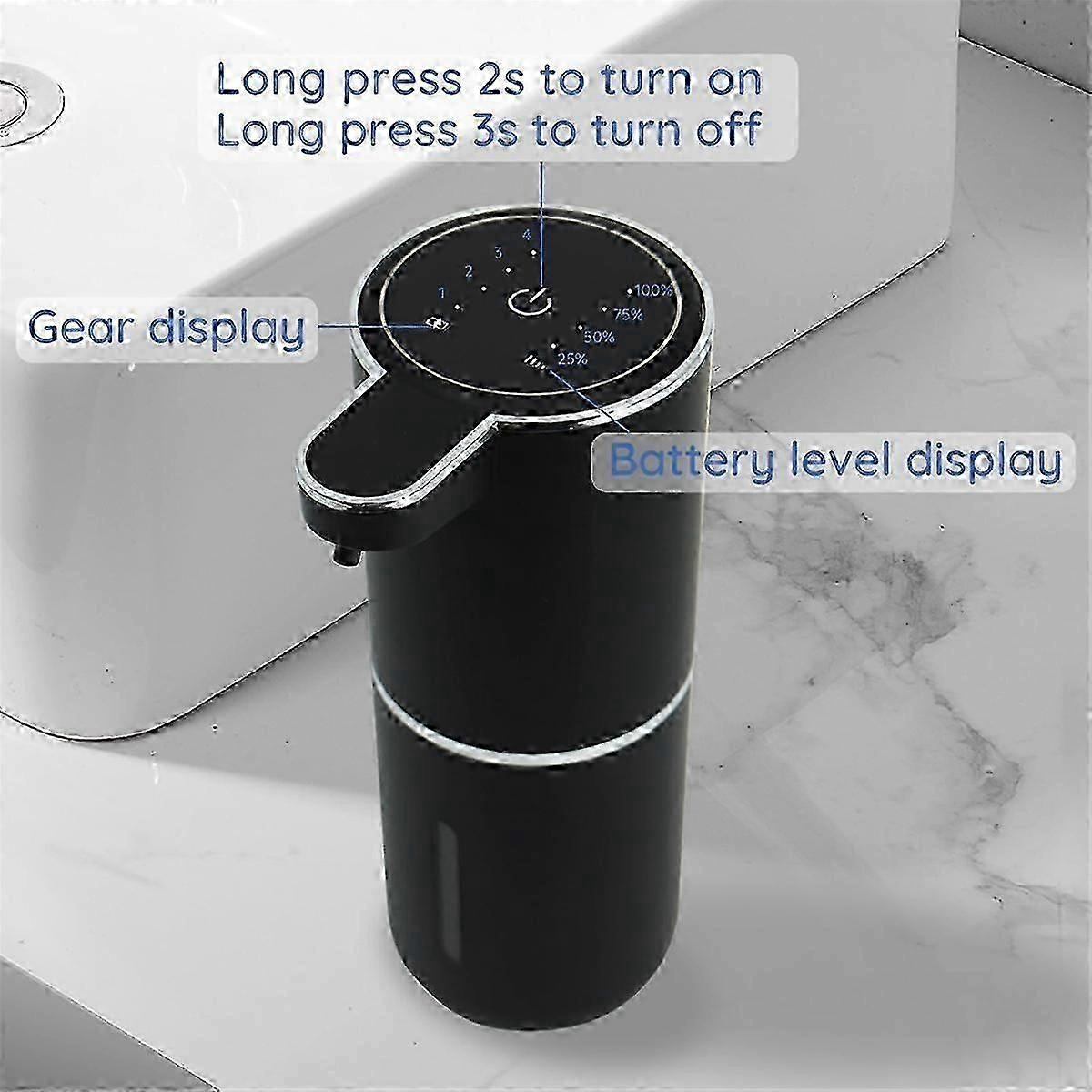 Automatic Liquid Soap Dispenser, 400ml Touchless Dispenser for Bathroom, Kitchen, Hotel