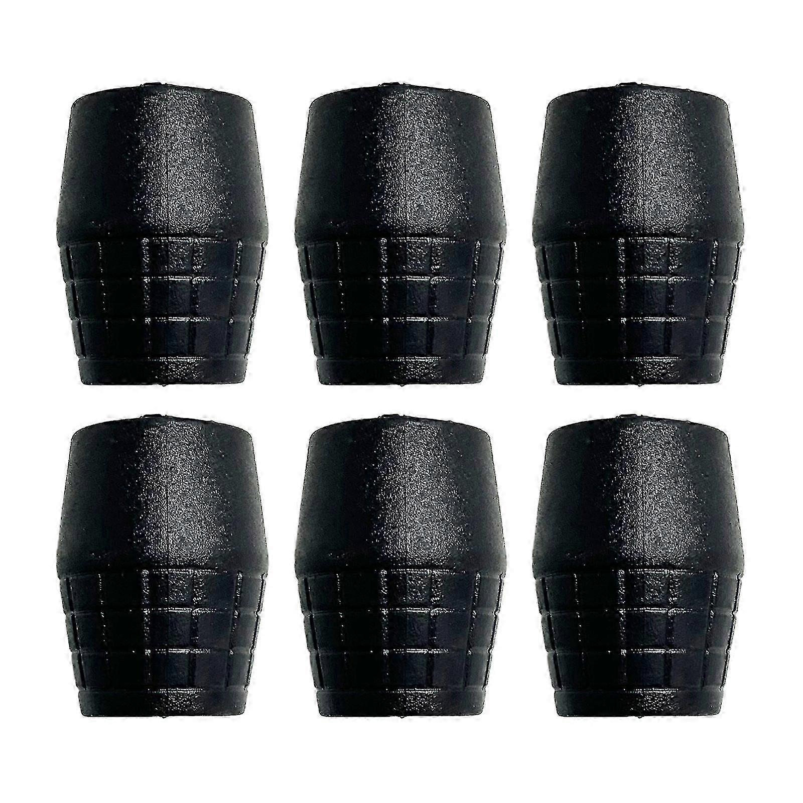 6x Rubber Foot Pads for Microphone Rack