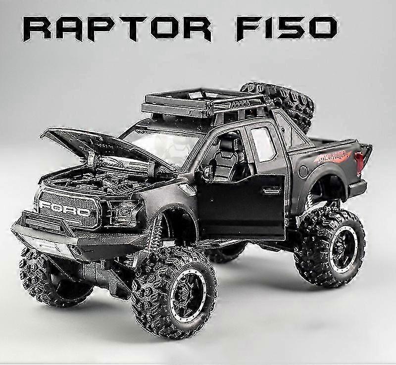 1:32 Pickup Truck Alloy Diecast Model with Sound and Light for Children