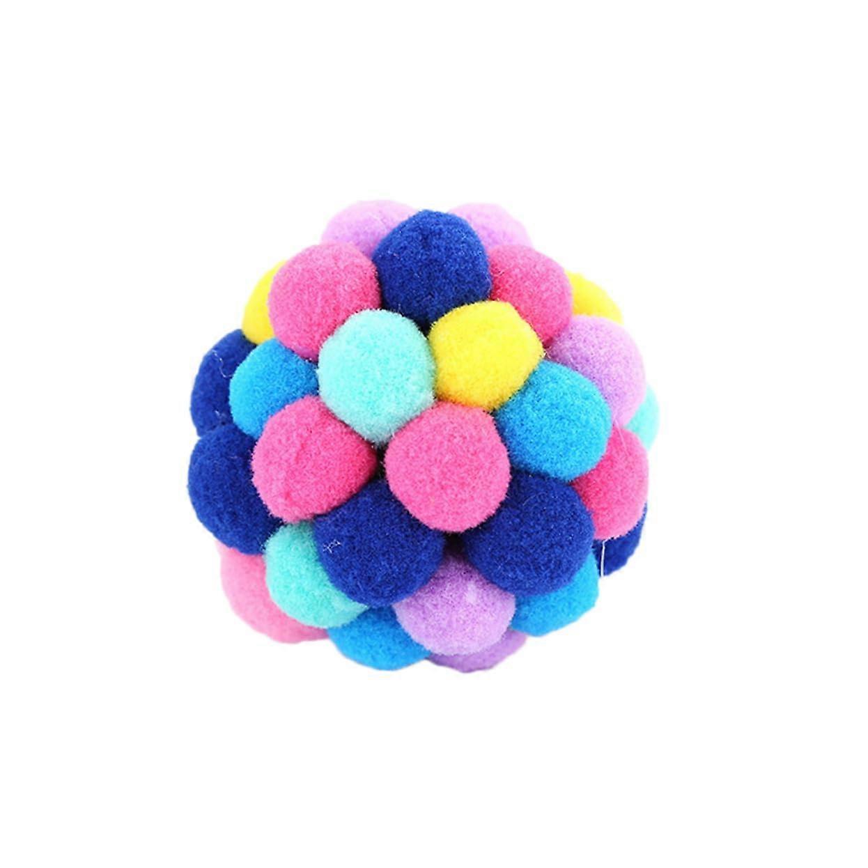 Colorful Interactive Cat Balls for Long-lasting Play and Training - Assorted Colors for Fun Cat Engagement