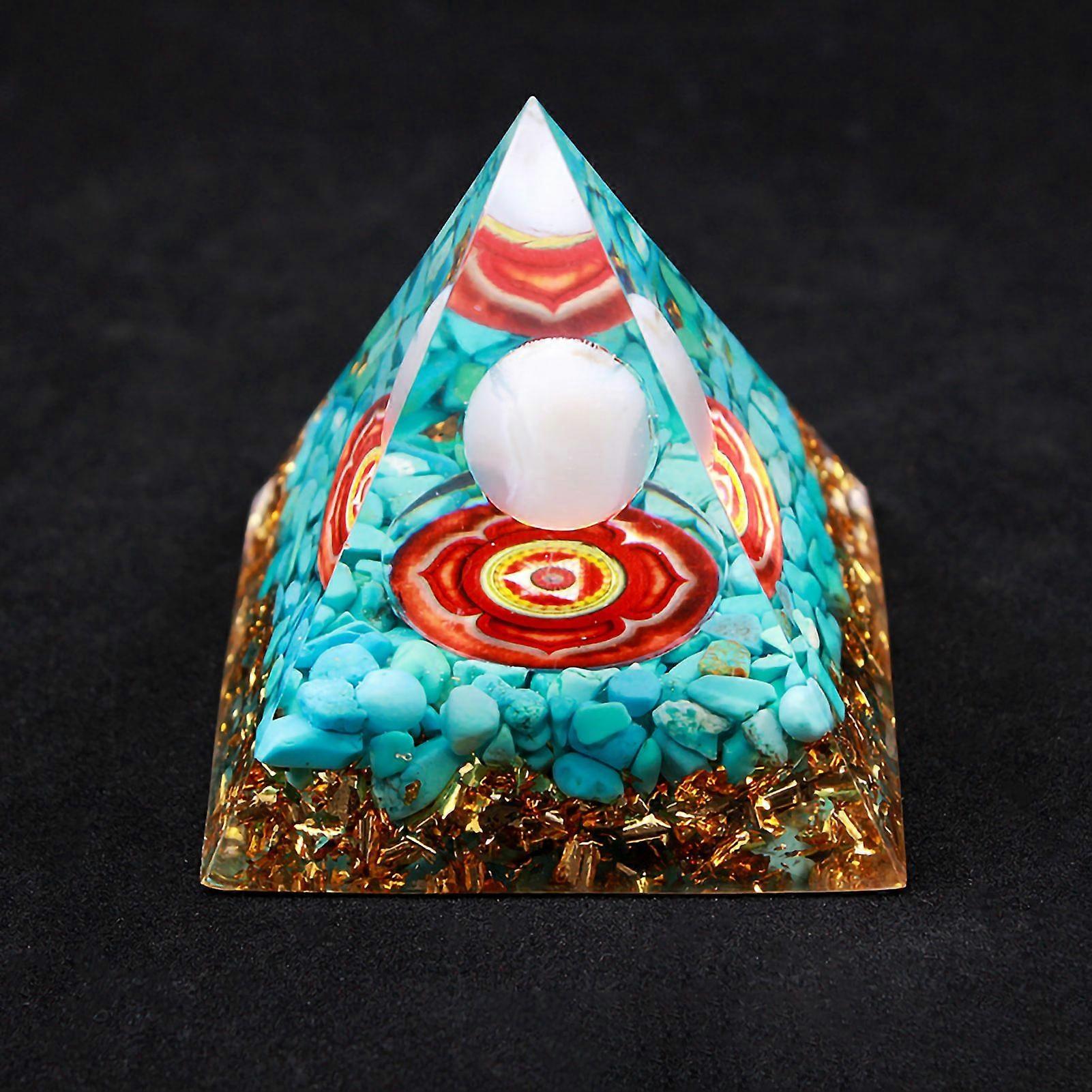 2025 Latest Model  Orgone Pyramid Epoxy Process Exquisite Beautiful 5cm