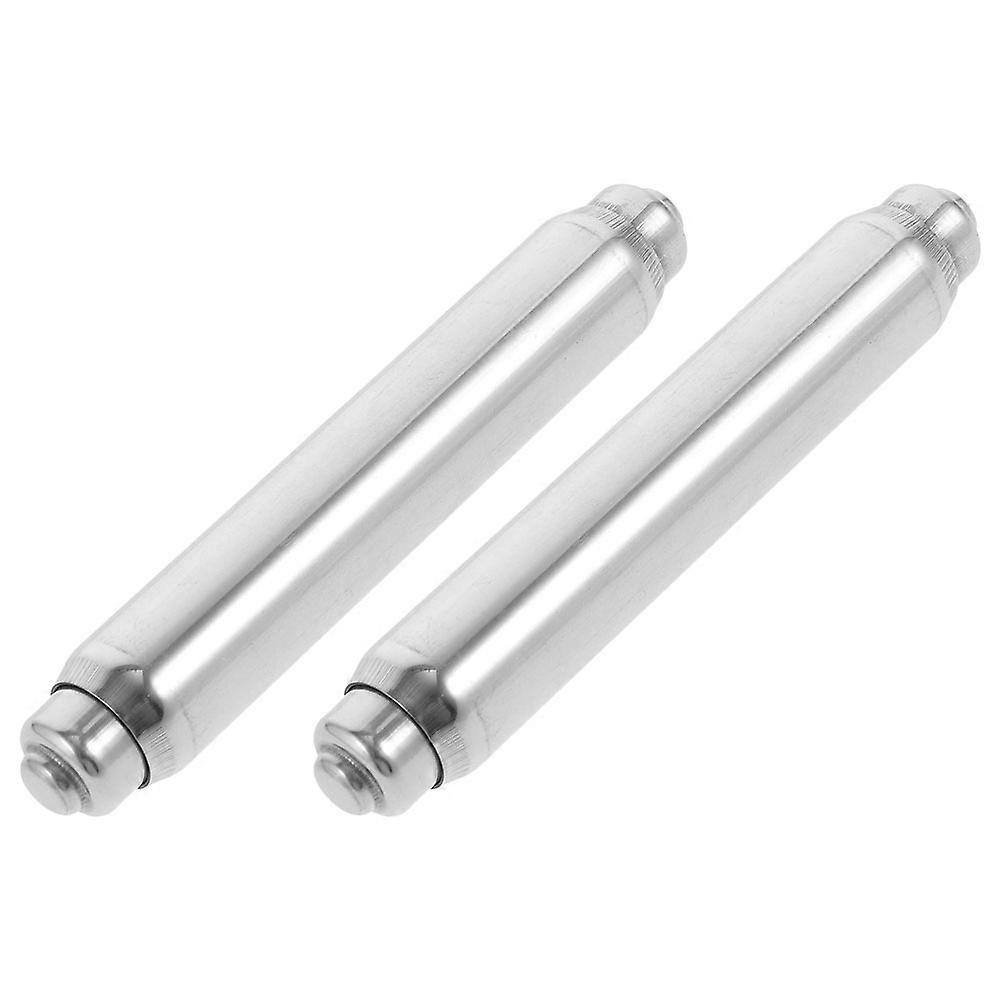 Reusable Toilet Paper Roller Light Extendable For Other Places Silver Color 2Pcs