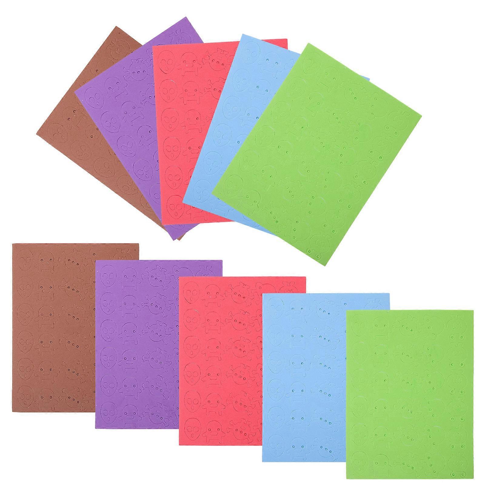 Funny Sticker Sheets Cartoon Shape Assorted Color DIY Crafting for Greeting present Boxes 150Pcs