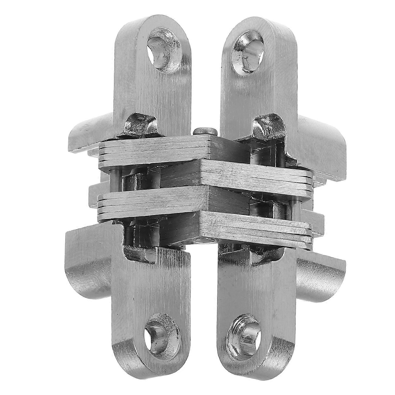 Heavy Duty Hinge Cross Shape For Homeowners DIY Enthusiasts 180 Degrees Opening 2Set