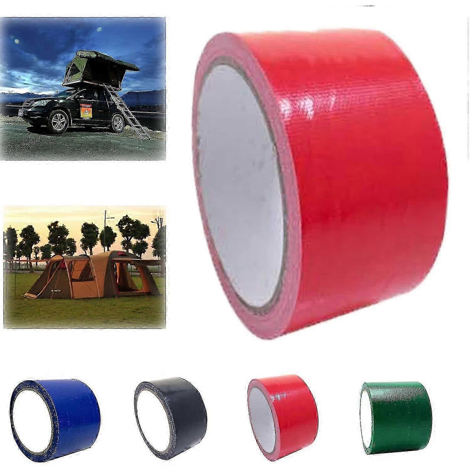 1個入り 高粘着性ターポリンテープ、テント修理テープ、ユニバーサルターポリンオーニング修理テープ ターポリン、オーニング、テント用 5m
