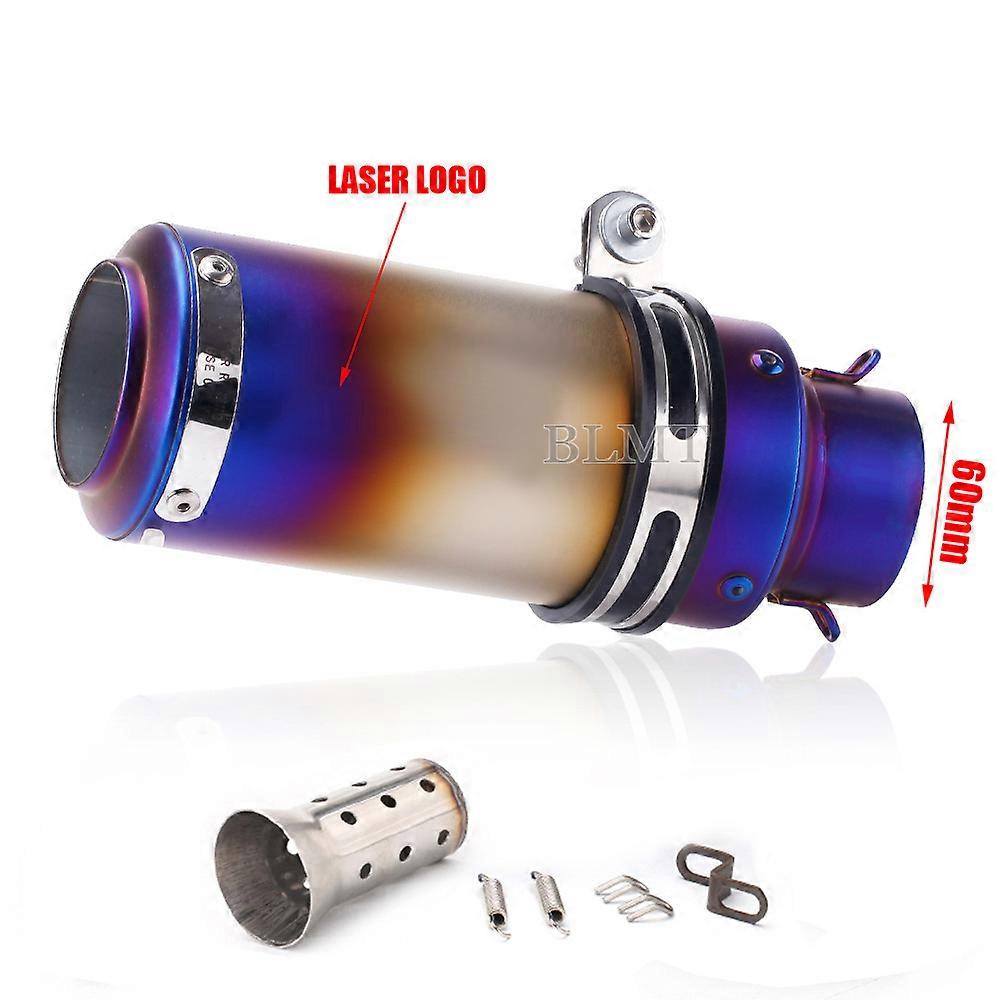 Carbon Fiber Universal Exhaust Muffler, 51mm 60mm, with DB Killer, for z900 R3 R25 MT07 MT09 R1