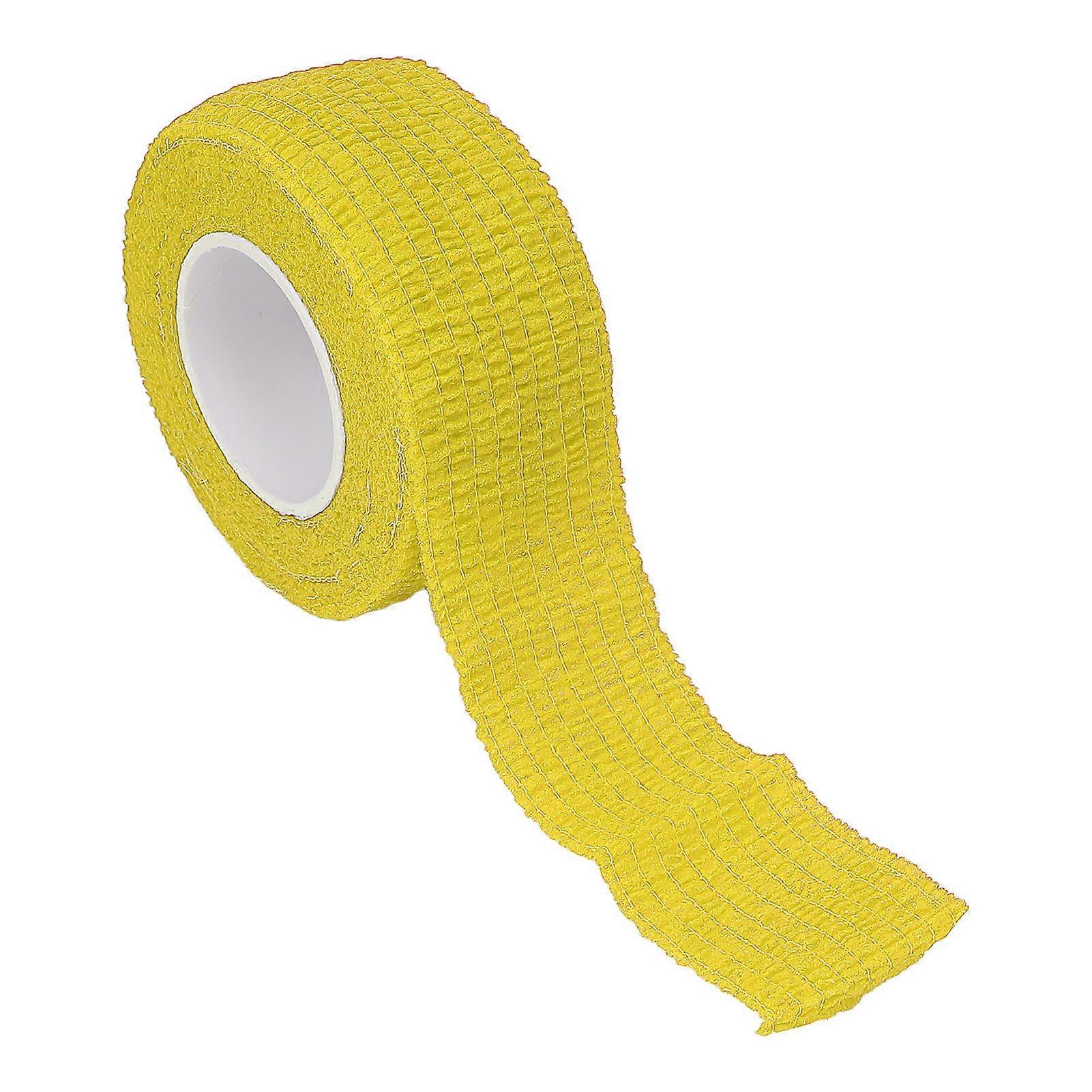 10 Rolls Self Adhesive Wrap Compression Prevent Calluses Elastic Fixation Bandage 0.98 X 78.74in