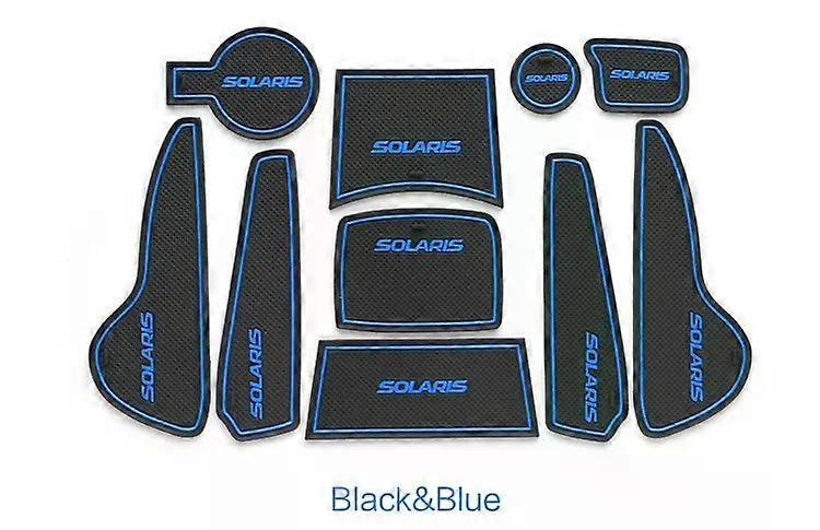 עבור יונדאי סולאריס 2011 2012 2013 2014 2015 2016 נגד החלקה שער חריץ מחצלת אביזרי החלקה תחתית החלקה