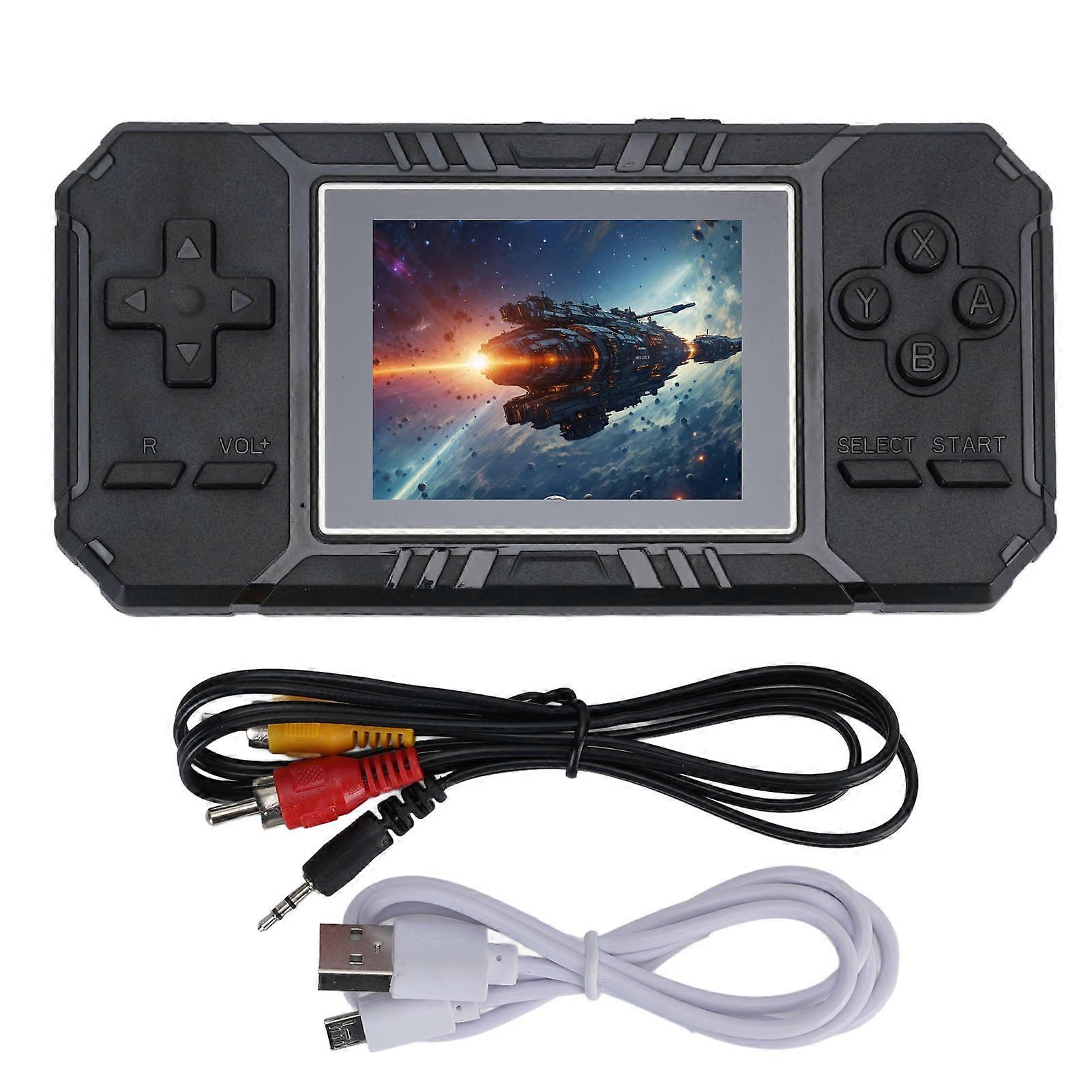 3 Inch Retro Handheld Game Console with 520 Games, TV Connection, Double Player Support