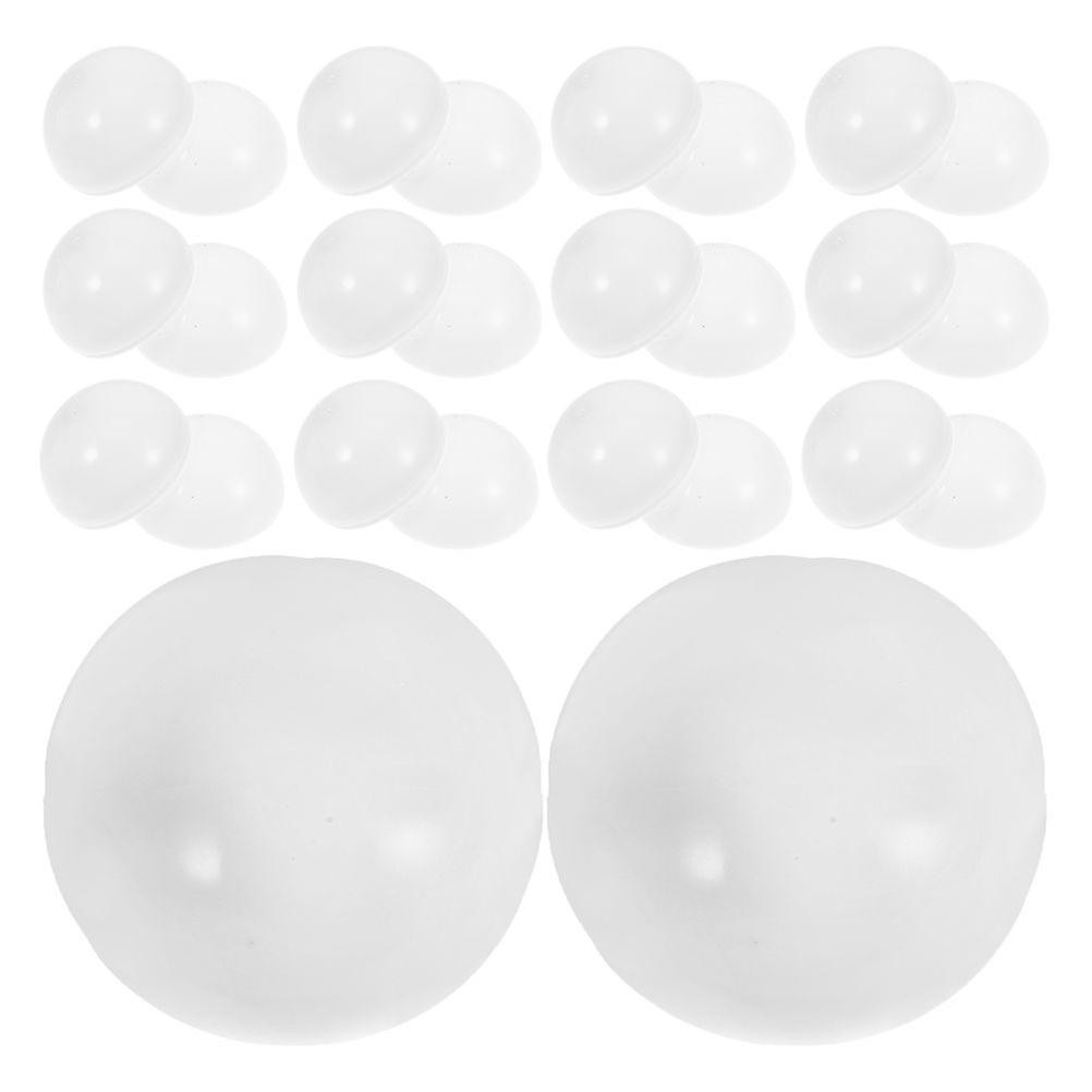 25pcs Round Capsules Raffle Drawing Balls Round Plastic Balls Empty Gumballs Machines Balls Container For Vending Machines For Party Favor Prize