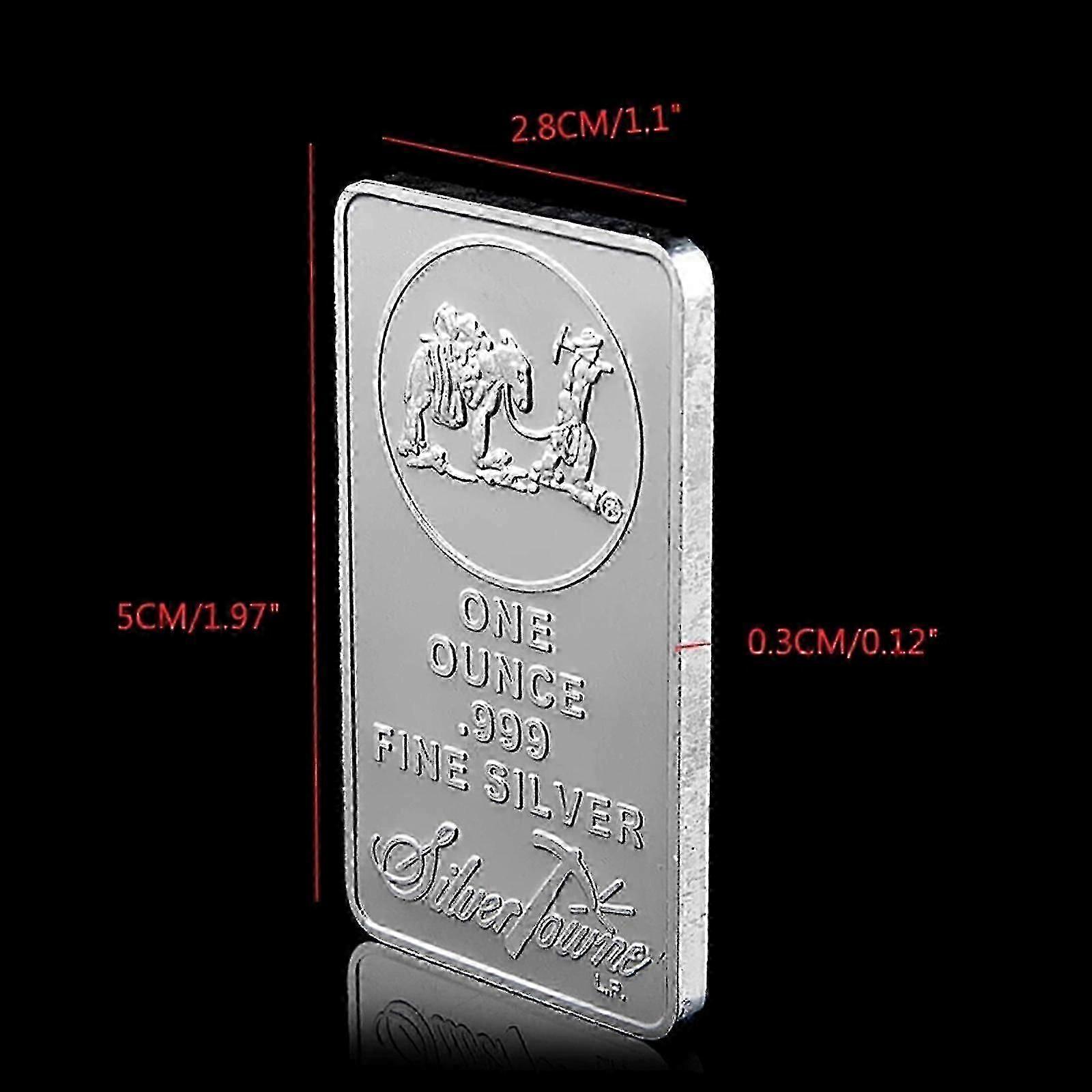 Prospettore 1oz 999 Barra d'argento in metallo