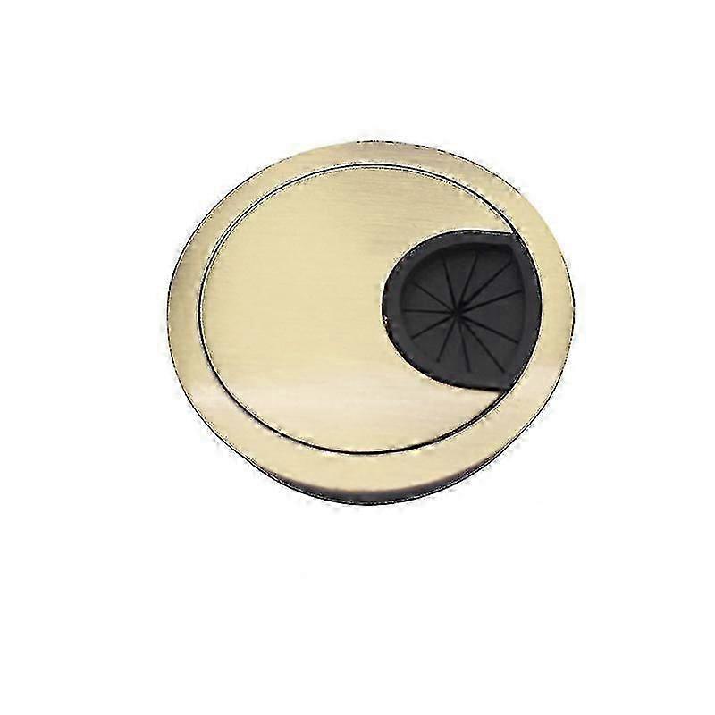 Cable Grommet for Desk Zinc Alloy Wire Hole brood with Rotatable Flip-Top power Table Management