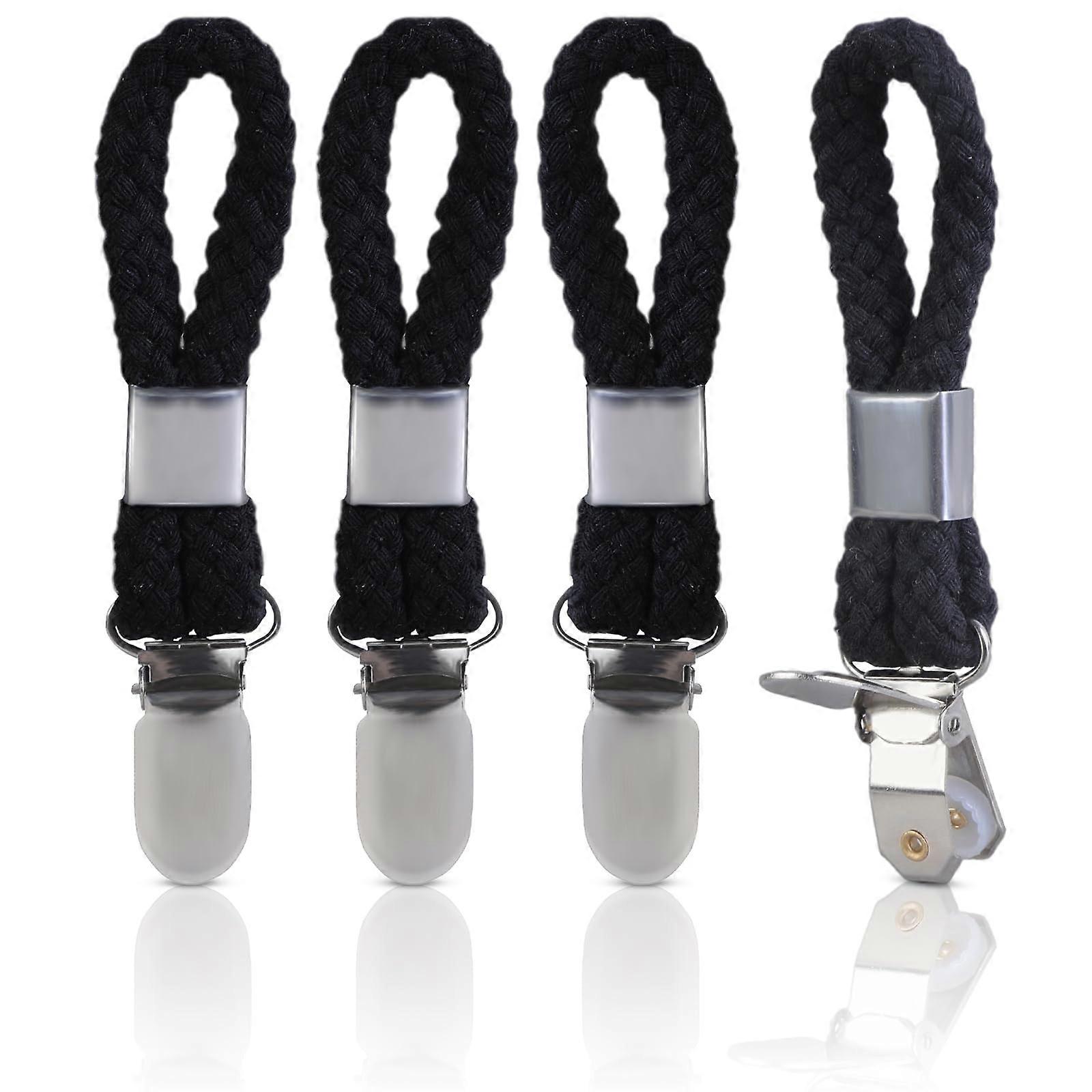 4PCS Towel Clip Hangers Grippers for Easy Use in Bathroom or Kitchen, Efficient Corn Pattern Organization