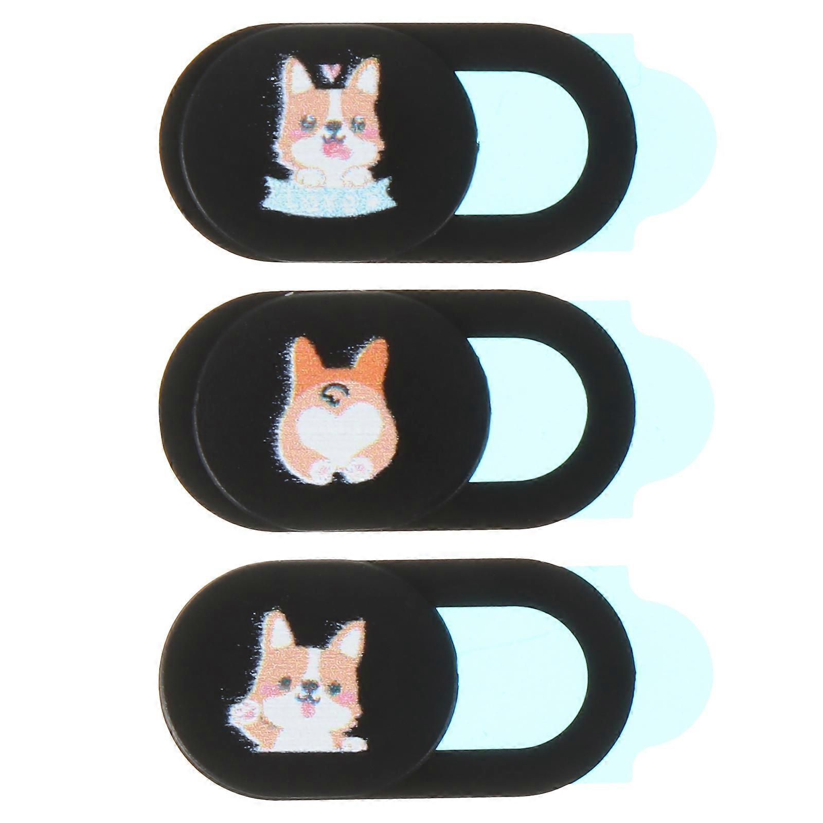 Camera Cover Slider Privacy Protection ABS Material For Mobile Phone 3Pcs