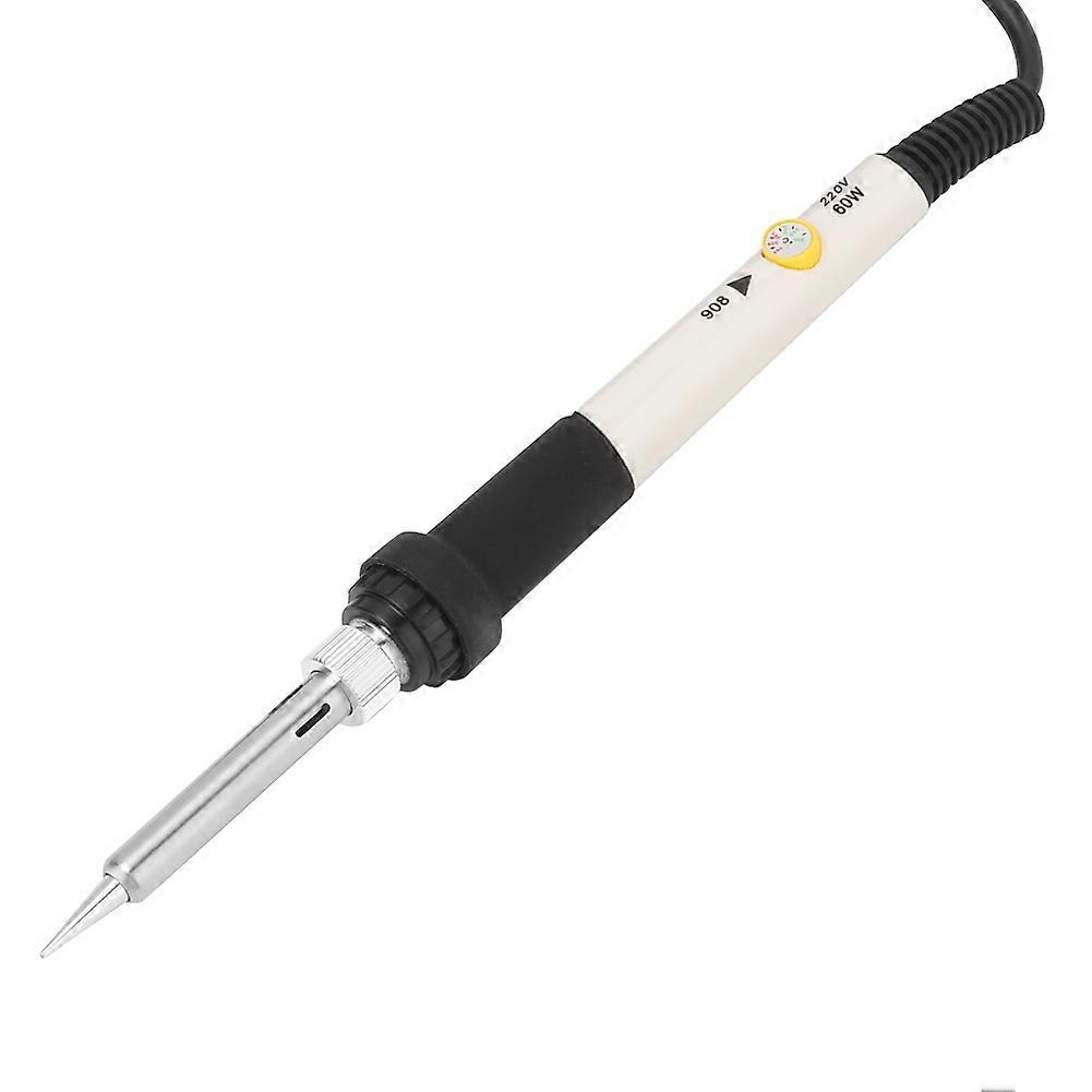 71pcs Electric Wood Burning Pen Soldering Iron Pyrography Painting Tool Set(White )