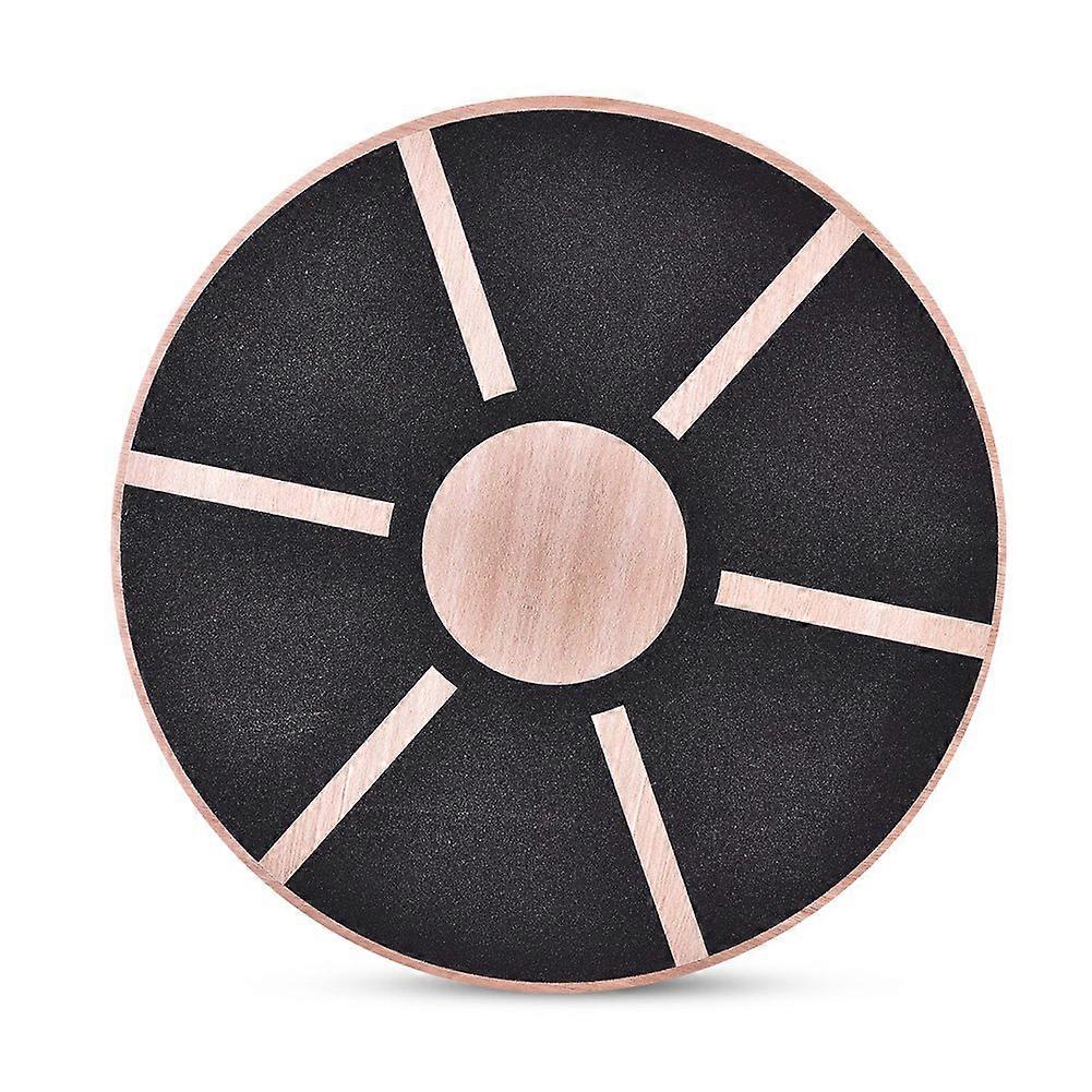 Resefinem AntiSlip Wooden Wobble Balance Board for fitness, rehabilitation, and balance.