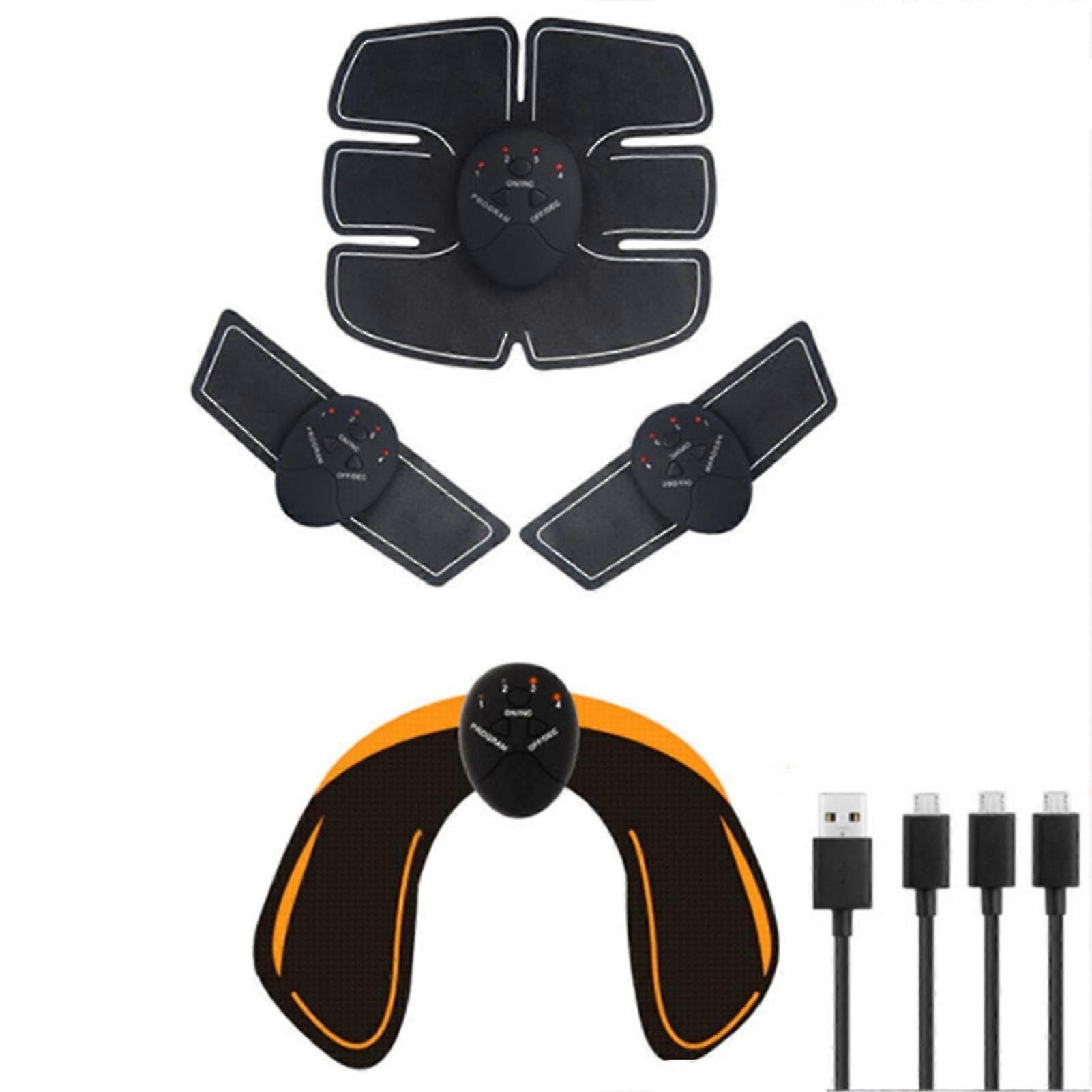 מאמן שרירי ישבן ביתי עם גירוי אלקטרוני לחיטוב הירך והרזיית הגוף לאימוני כושר לנשים וגברים