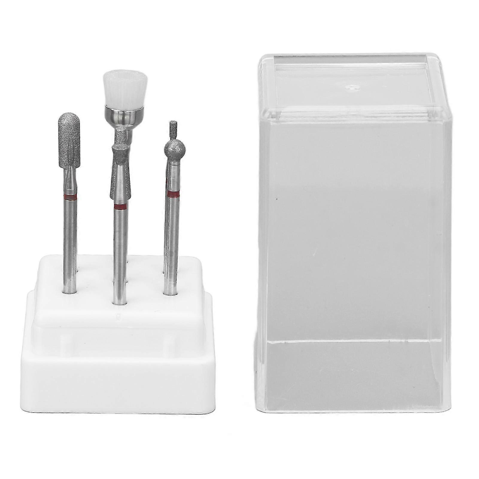 2025 7pcs Nail Drill Bits Rotatable Fast Remove Coarse Skin Portable Tungsten Carbide Drill Bits