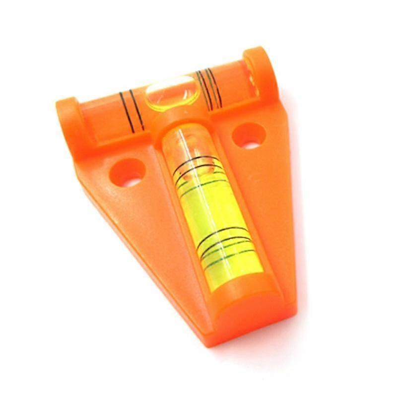 Mini T Type Spirit Level Measurement Instrument Triangular Level T-type Spirit Bubble Shell Plastic Measuring Tools