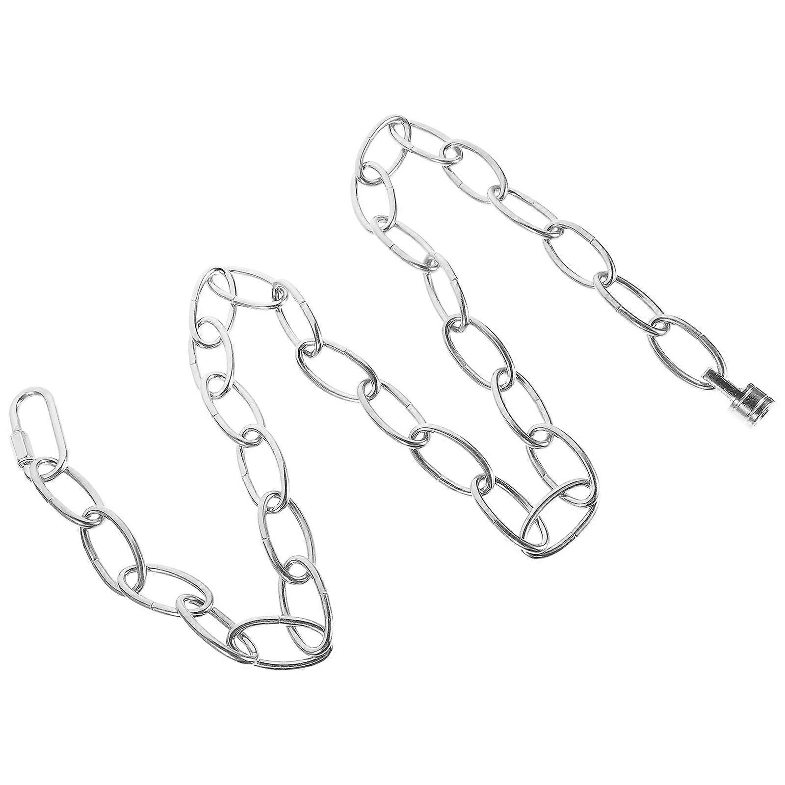 Catena Appesa Per Luci Catena In Metallo Per Appendere Cucina Argento 1 Set
