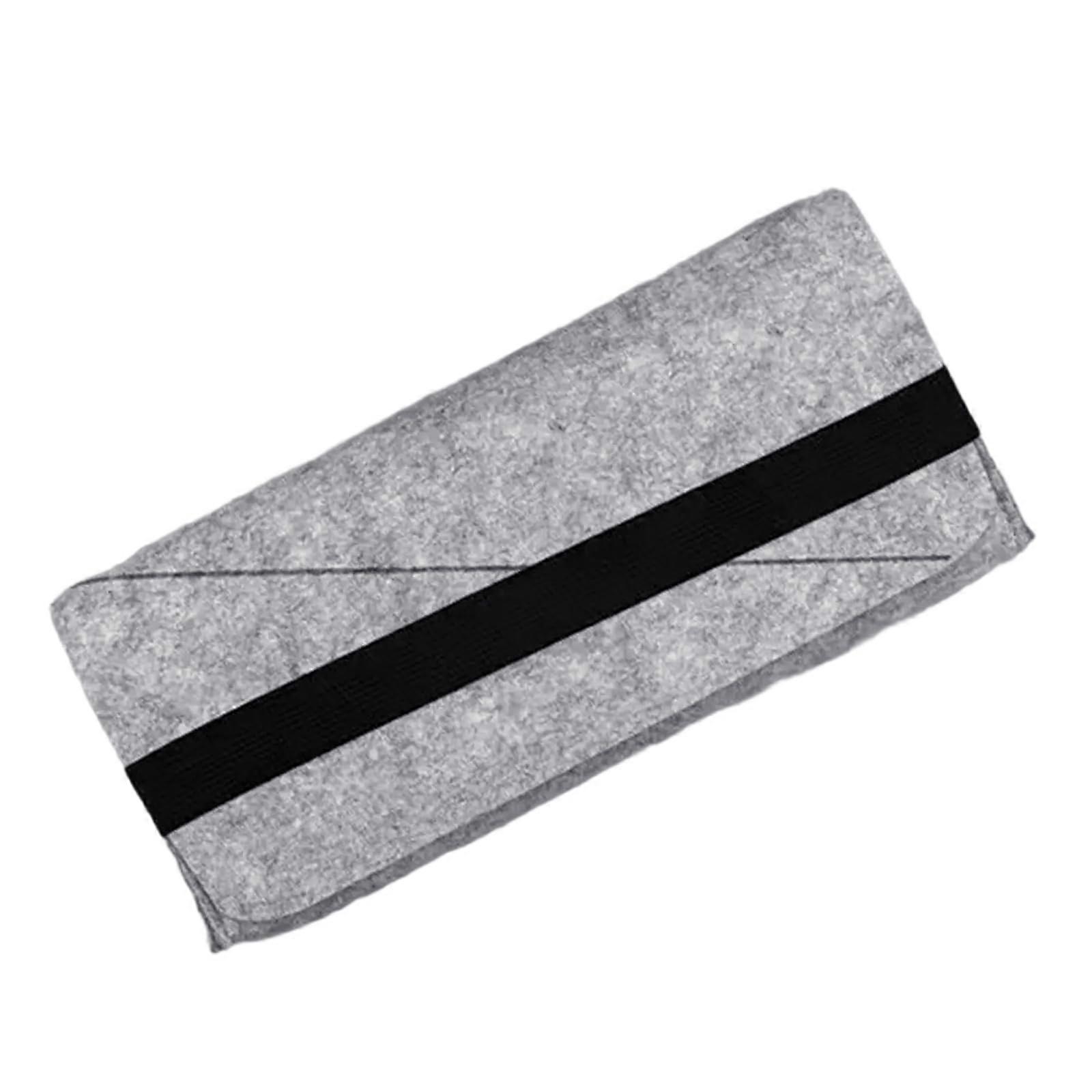 Keyboard Travel Felt Storage Bag For Azoth And Scope Keyboards, Dustproof Replacement Bag, Light Gray B