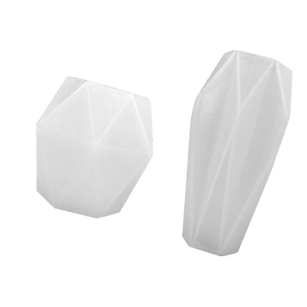 2Pcs DIY Craft Silicone Molds for Candle Making Scented Candles
