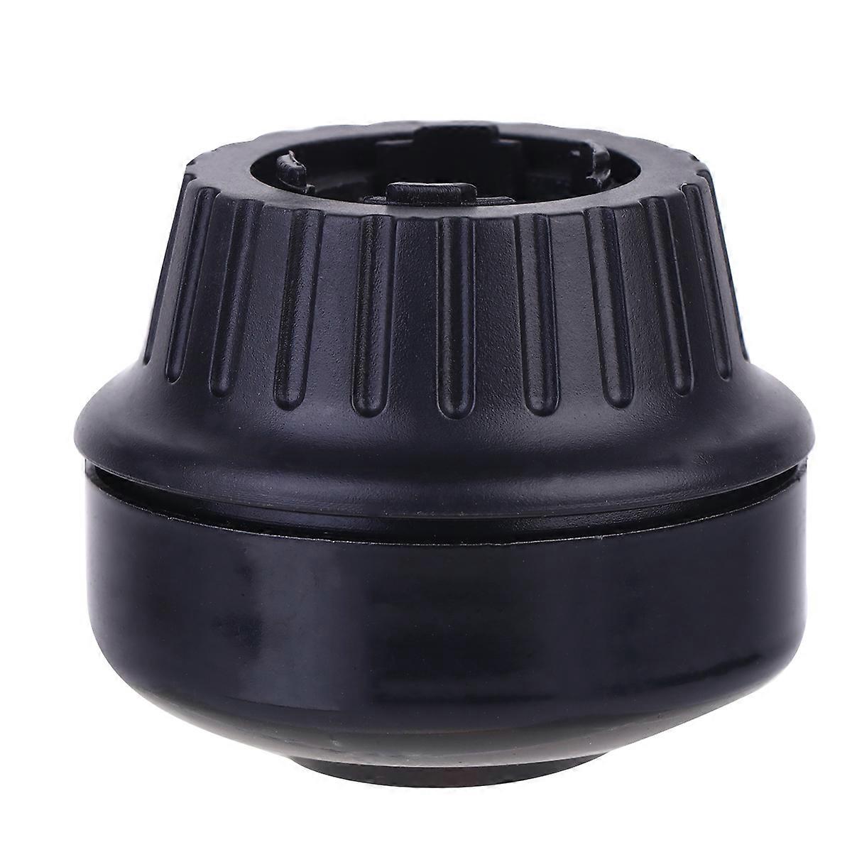 Stylish Bike Bell Made of Aluminum Alloy for Mountain Bikes Rotate to Produce Clear Sound Black 22 2MM Handlebar